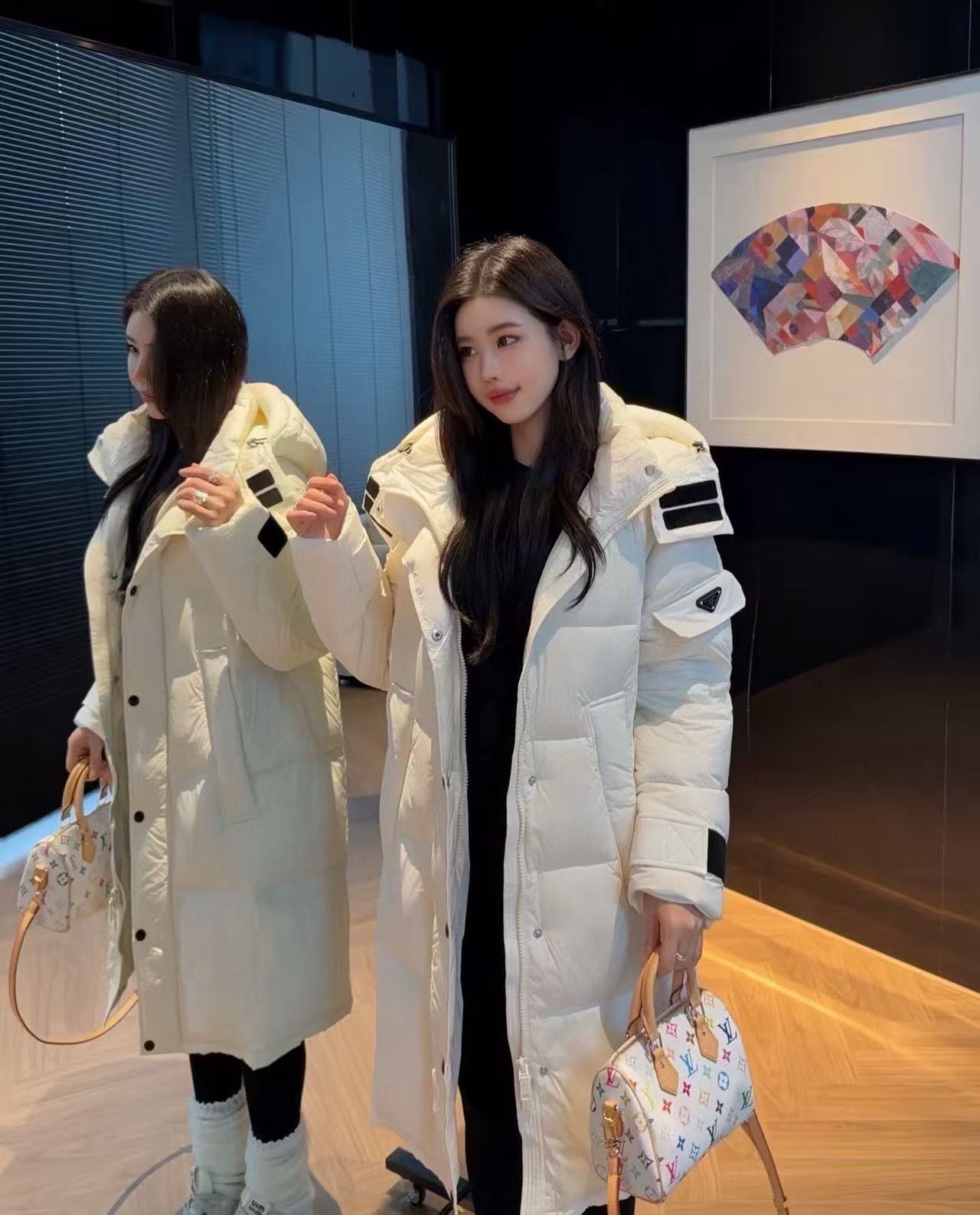 PR4DA フード付きロングダウンジャケット【50％割引+送料無料】