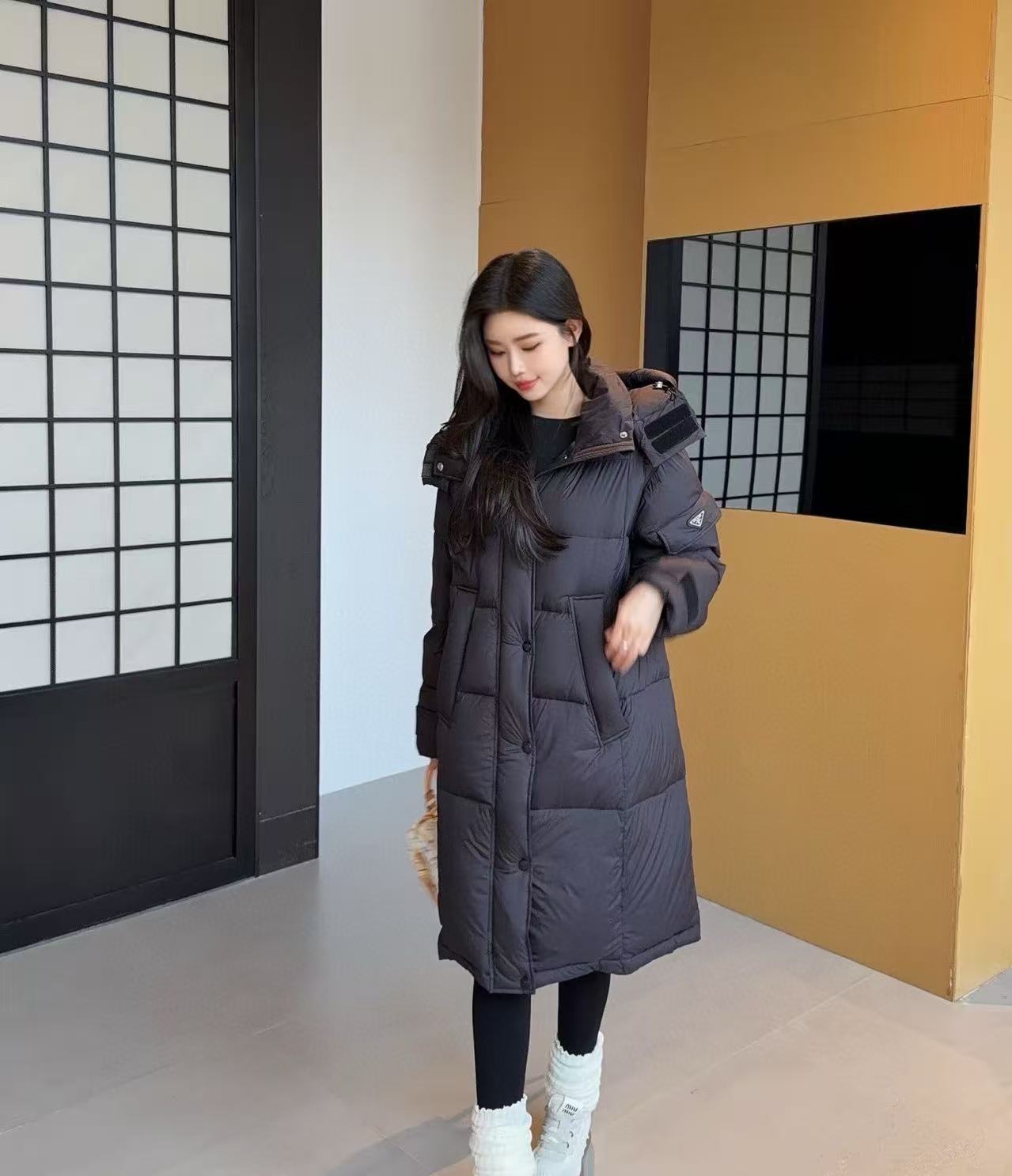 PR4DA フード付きロングダウンジャケット【50％割引+送料無料】