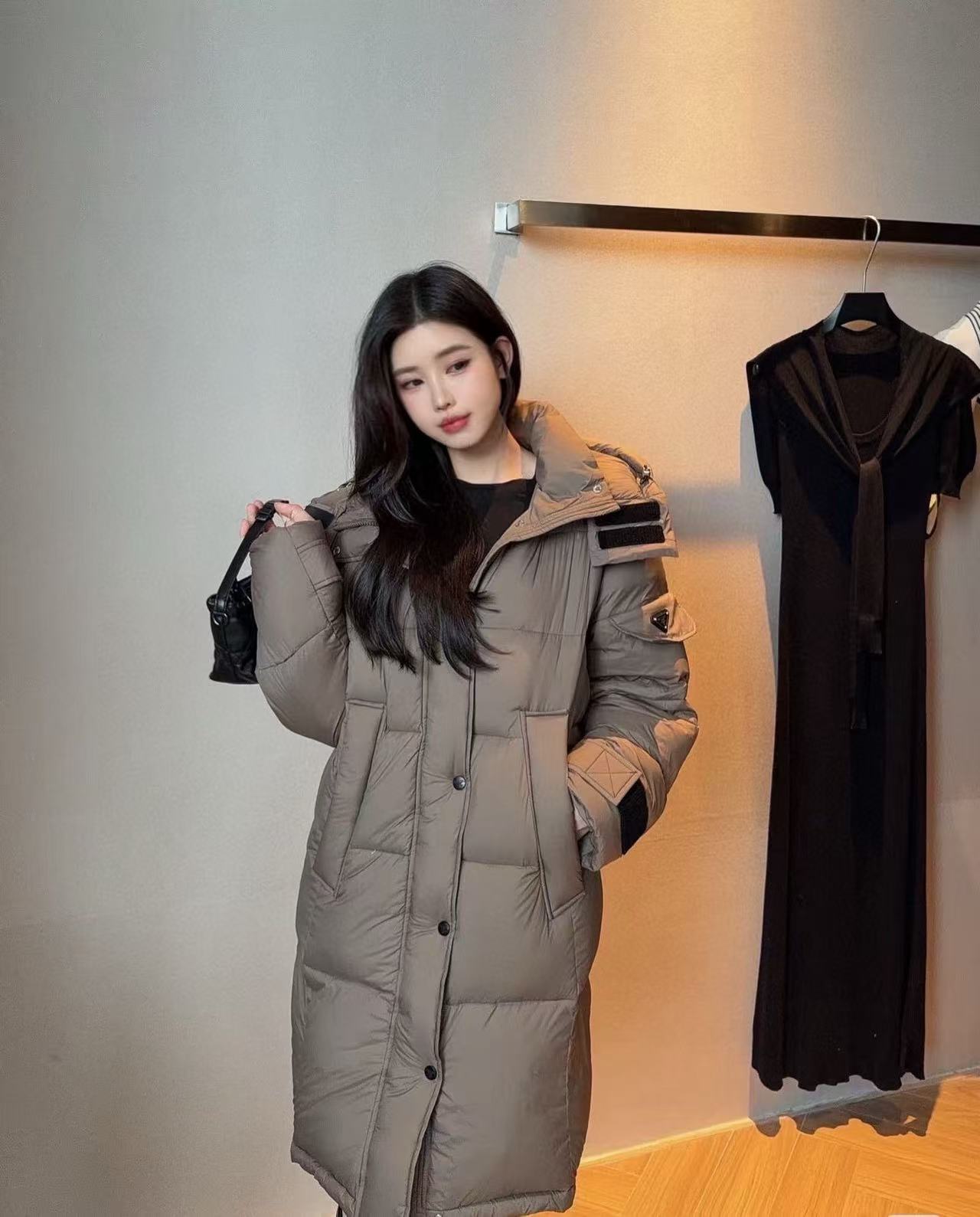 PR4DA フード付きロングダウンジャケット【50％割引+送料無料】