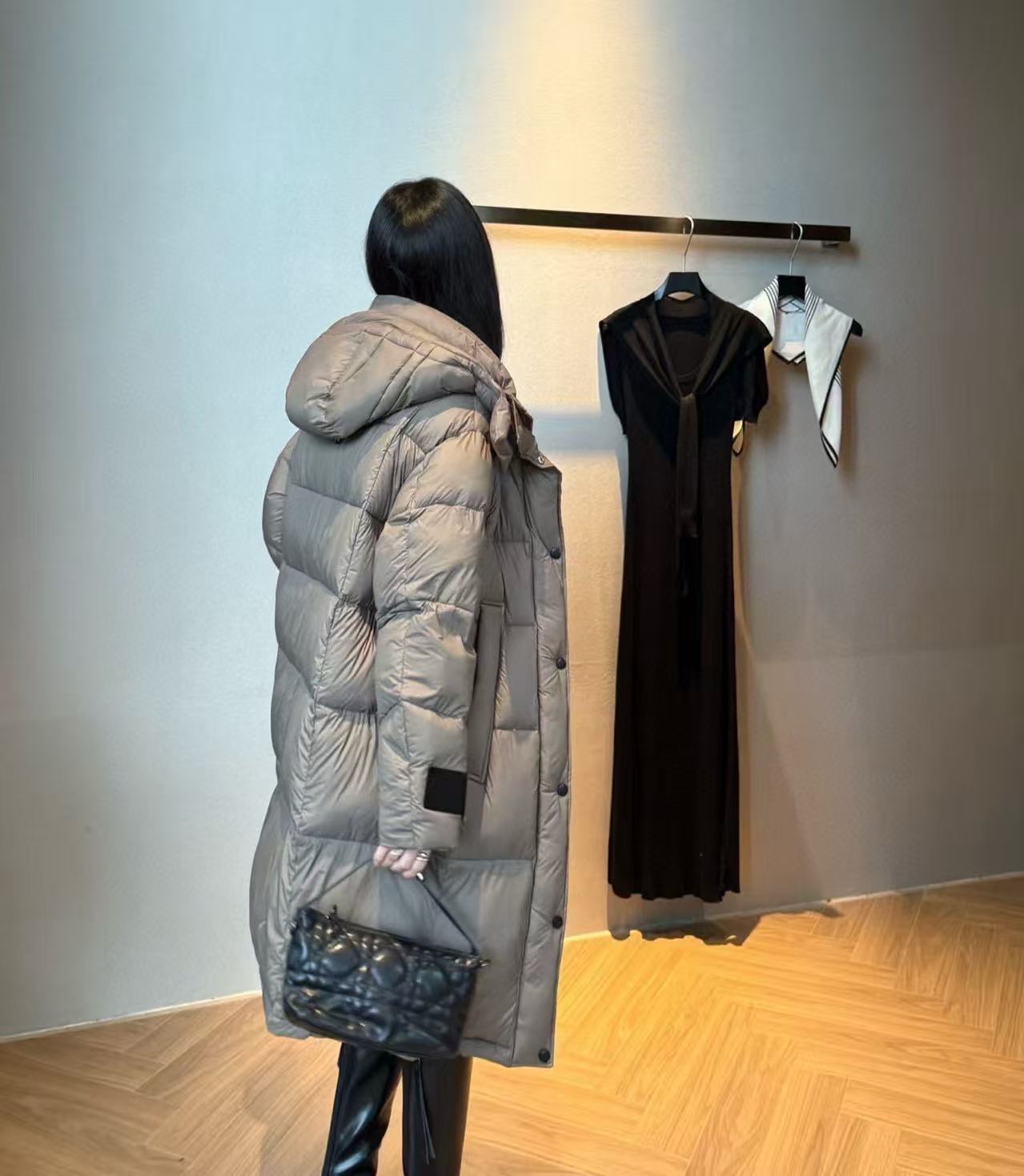 PR4DA フード付きロングダウンジャケット【50％割引+送料無料】