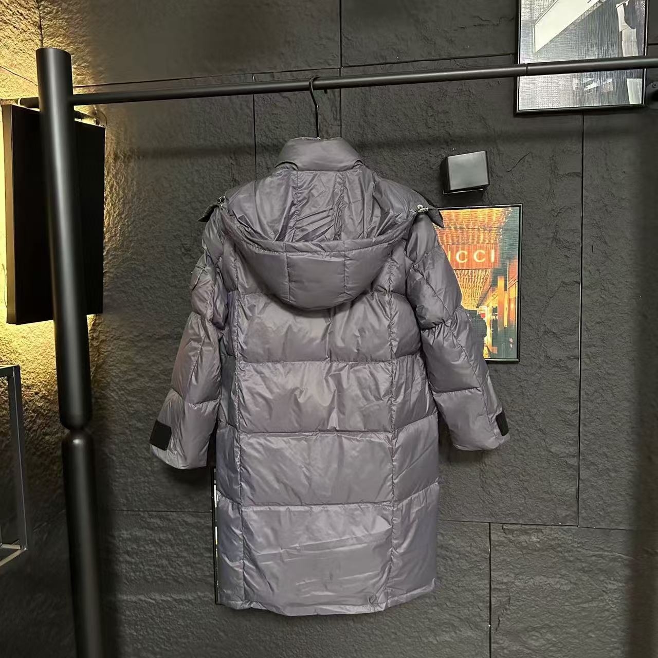 PR4DA フード付きロングダウンジャケット【50％割引+送料無料】