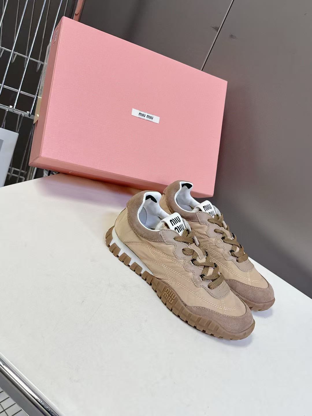 M1UM1U 高品質カラーブロックレースアップカジュアルシューズ【50％割引+送料無料】