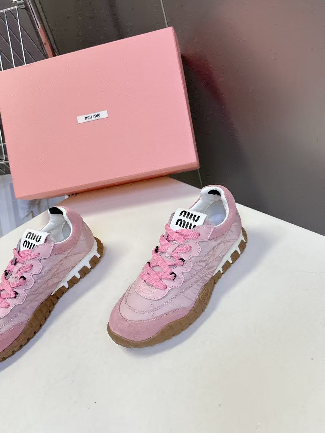 M1UM1U 高品質カラーブロックレースアップカジュアルシューズ【50％割引+送料無料】