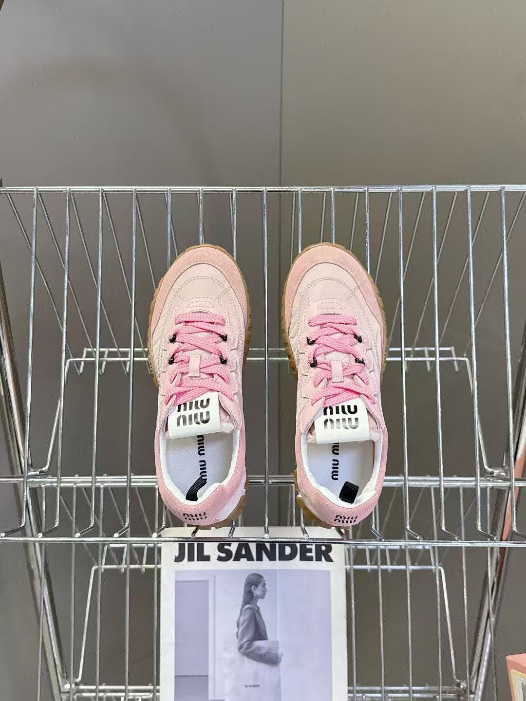 M1UM1U 高品質カラーブロックレースアップカジュアルシューズ【50％割引+送料無料】