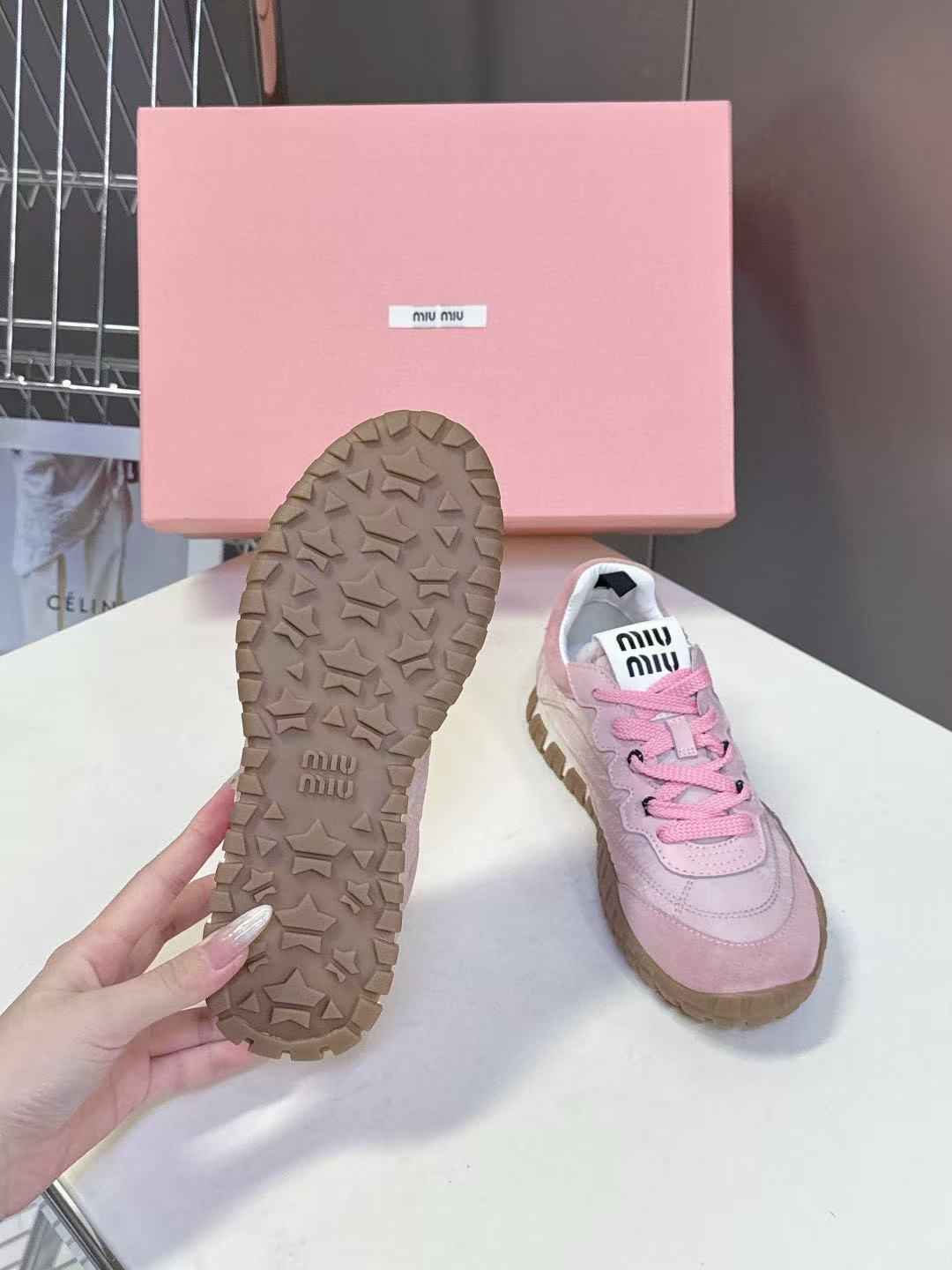 M1UM1U 高品質カラーブロックレースアップカジュアルシューズ【50％割引+送料無料】