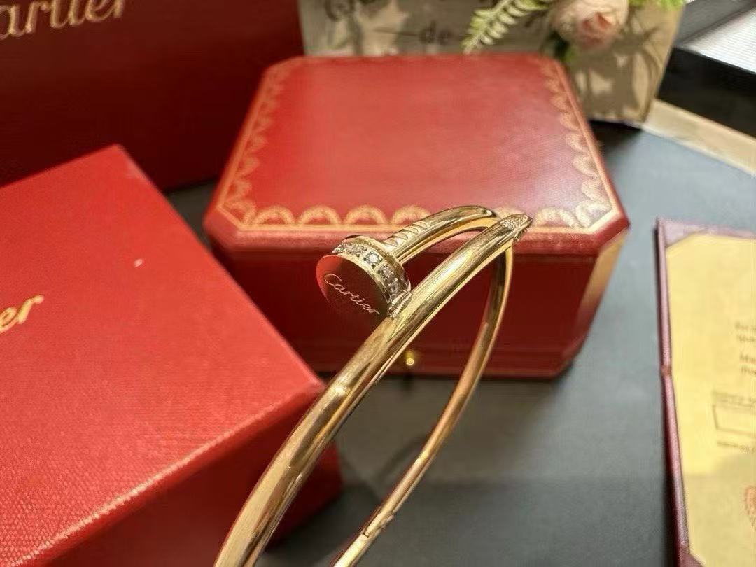 CART1ER ミニマリスト ダイヤモンド ブレスレット【50％割引+送料無料】