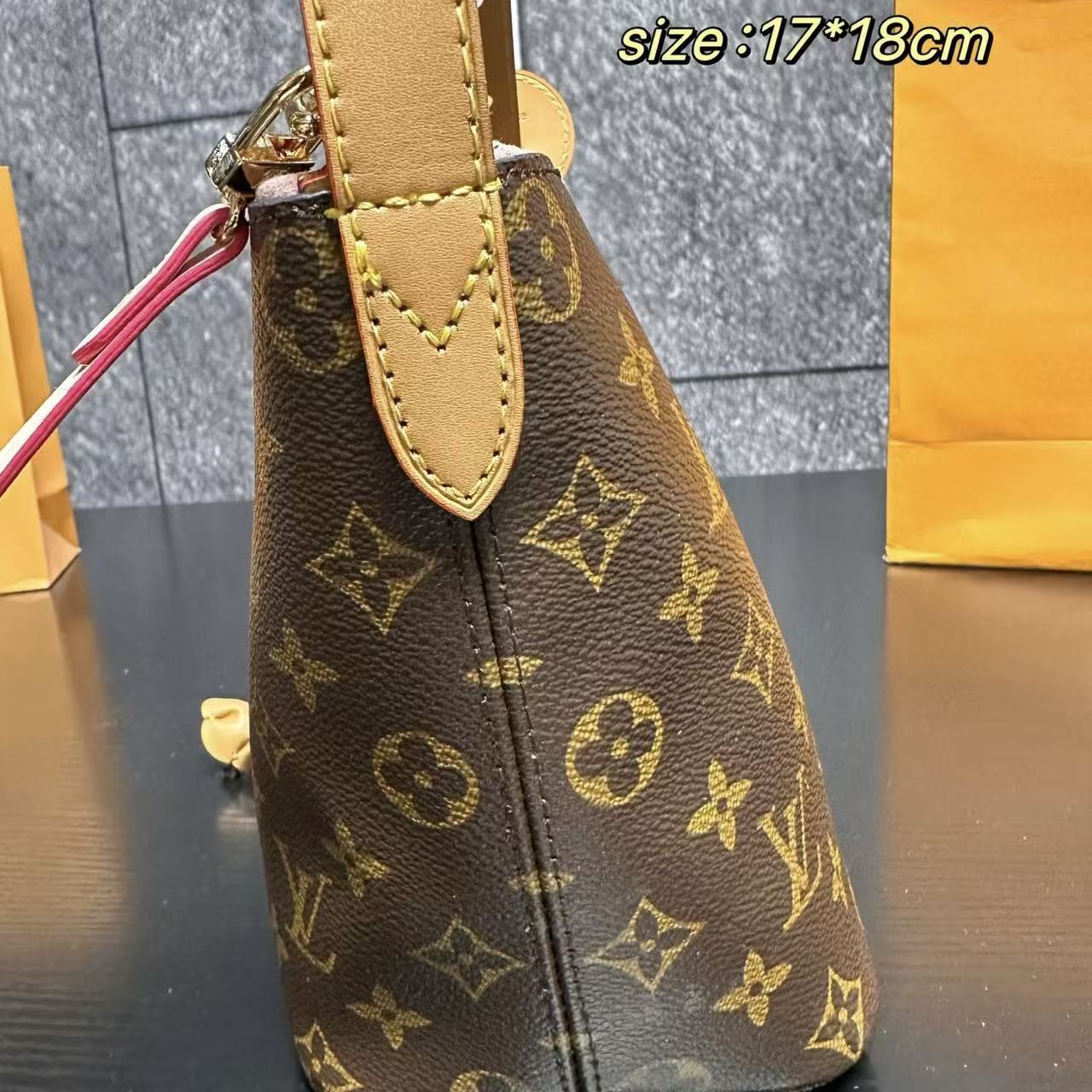 LVプリントバケットバッグ【50％割引+送料無料】