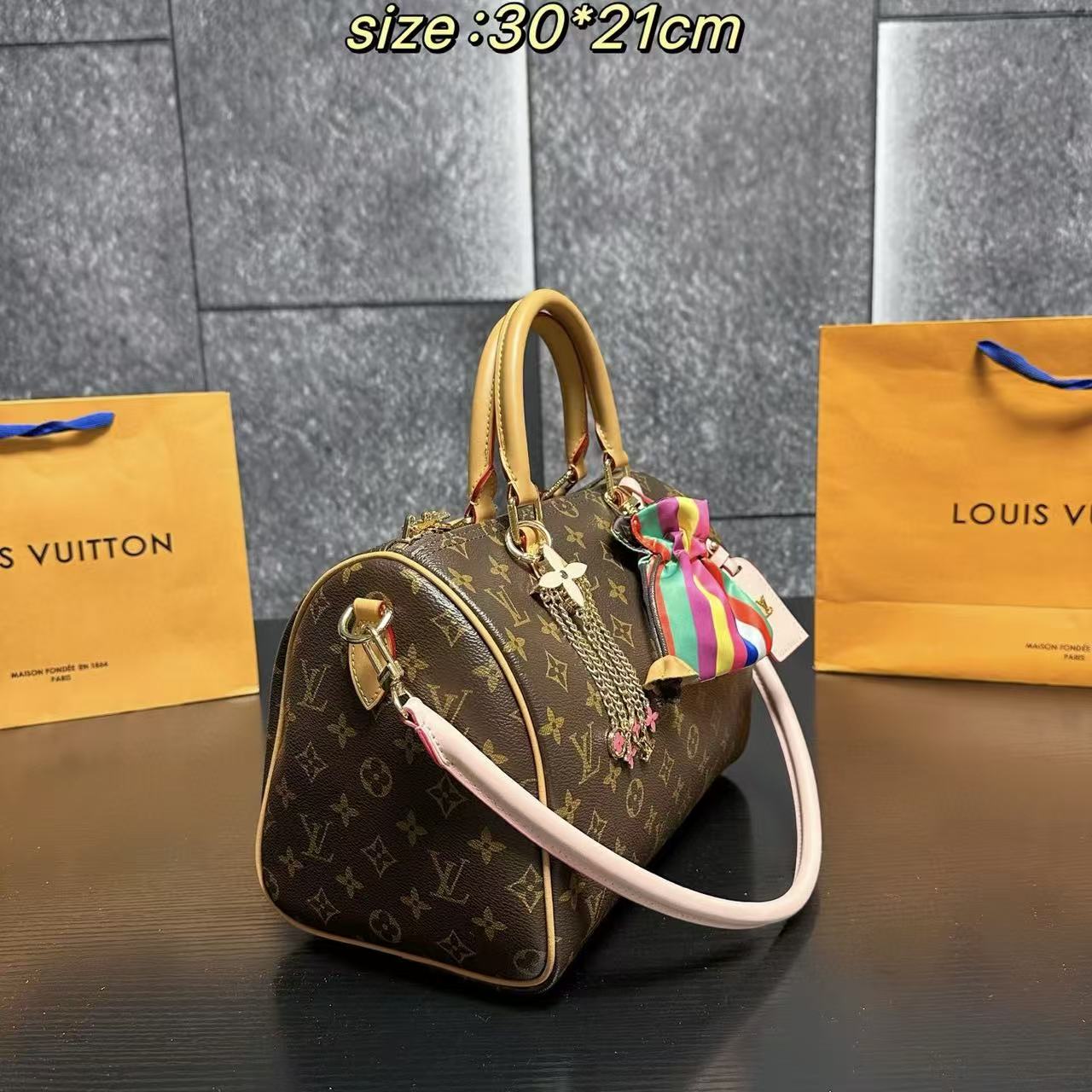 LVプリントハンドバッグ【50％割引+送料無料】