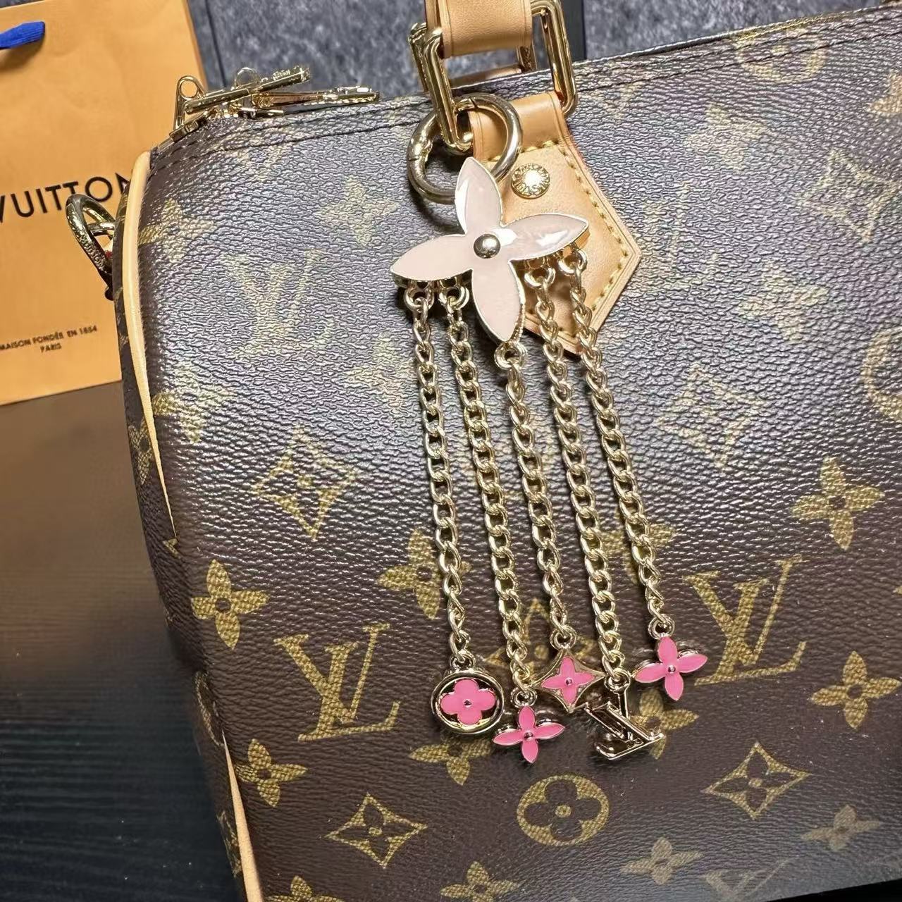 LVプリントハンドバッグ【50％割引+送料無料】