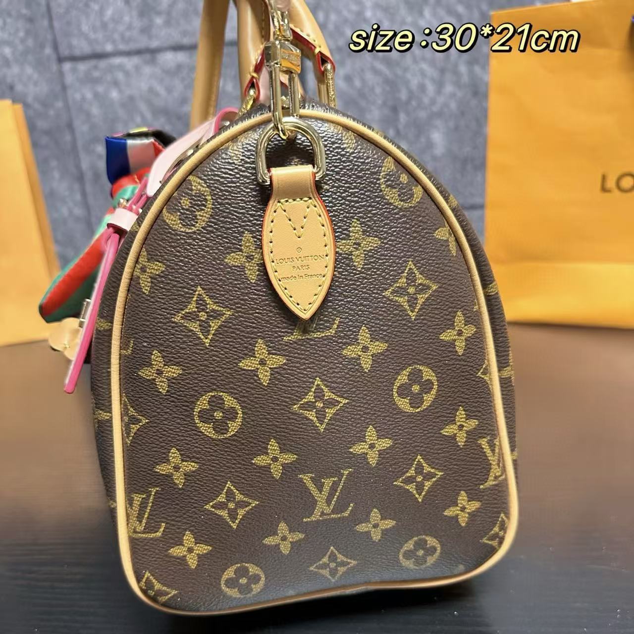 LVプリントハンドバッグ【50％割引+送料無料】