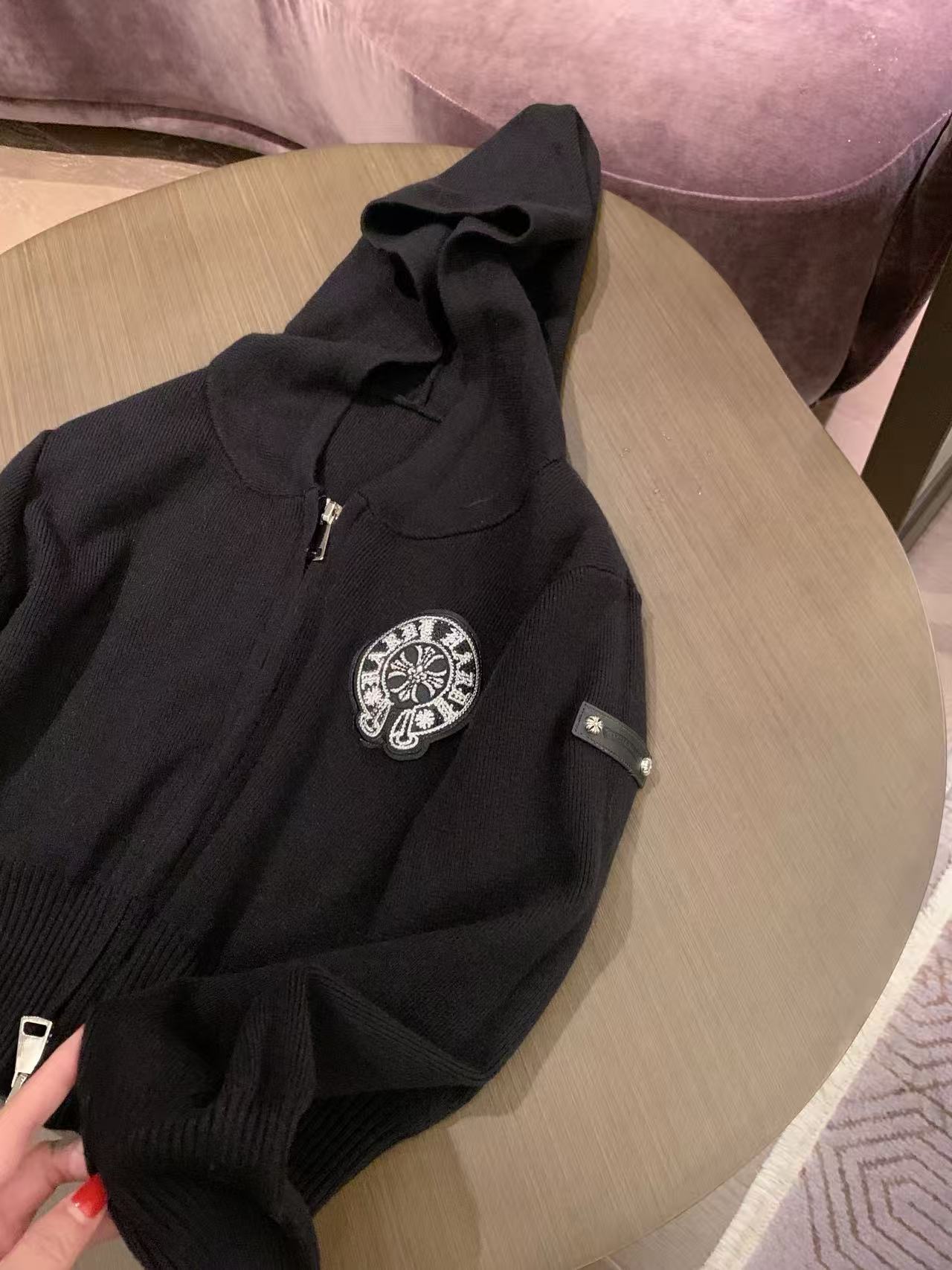 Chr0me Heartsフード付きニットセット【50％割引+送料無料】