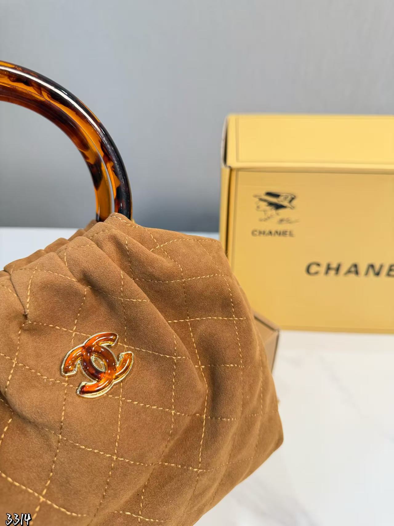 CHANE1 ディアスキンチェーンハンドバッグ【50％割引+送料無料】