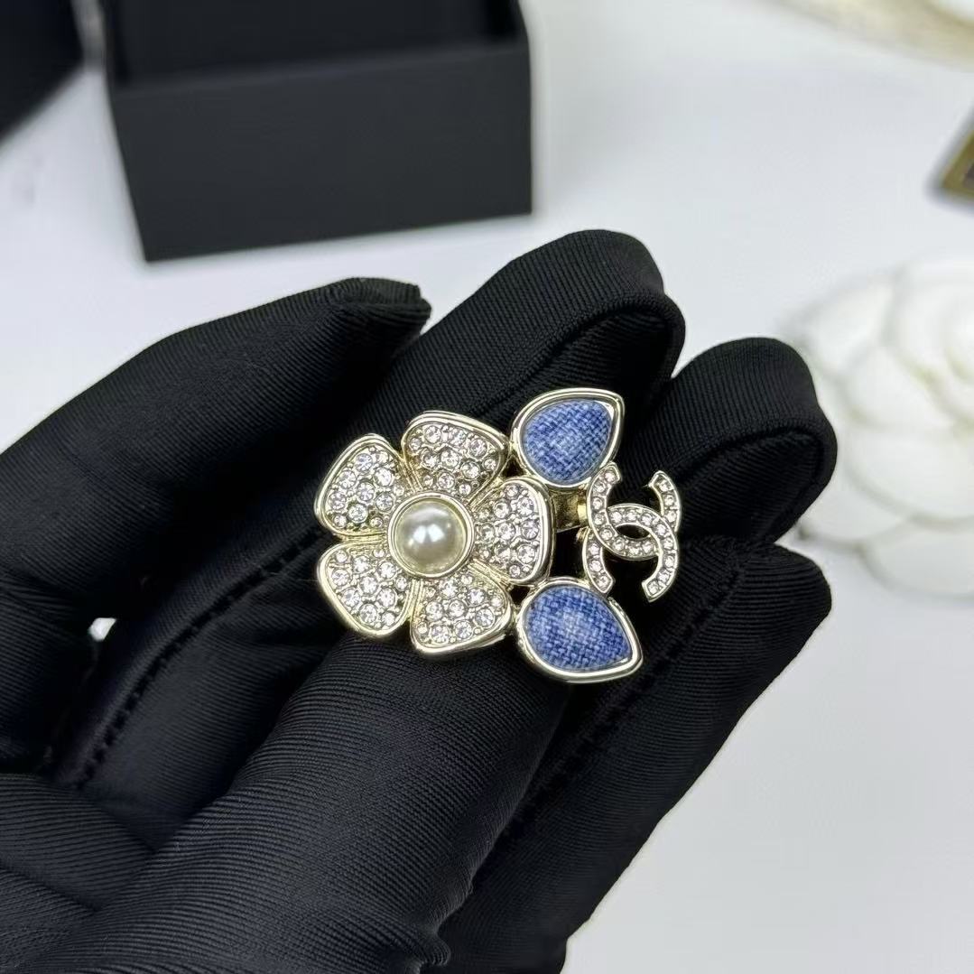 CHANE1 ブルーペタル ダイヤモンドリング【50％割引+送料無料】