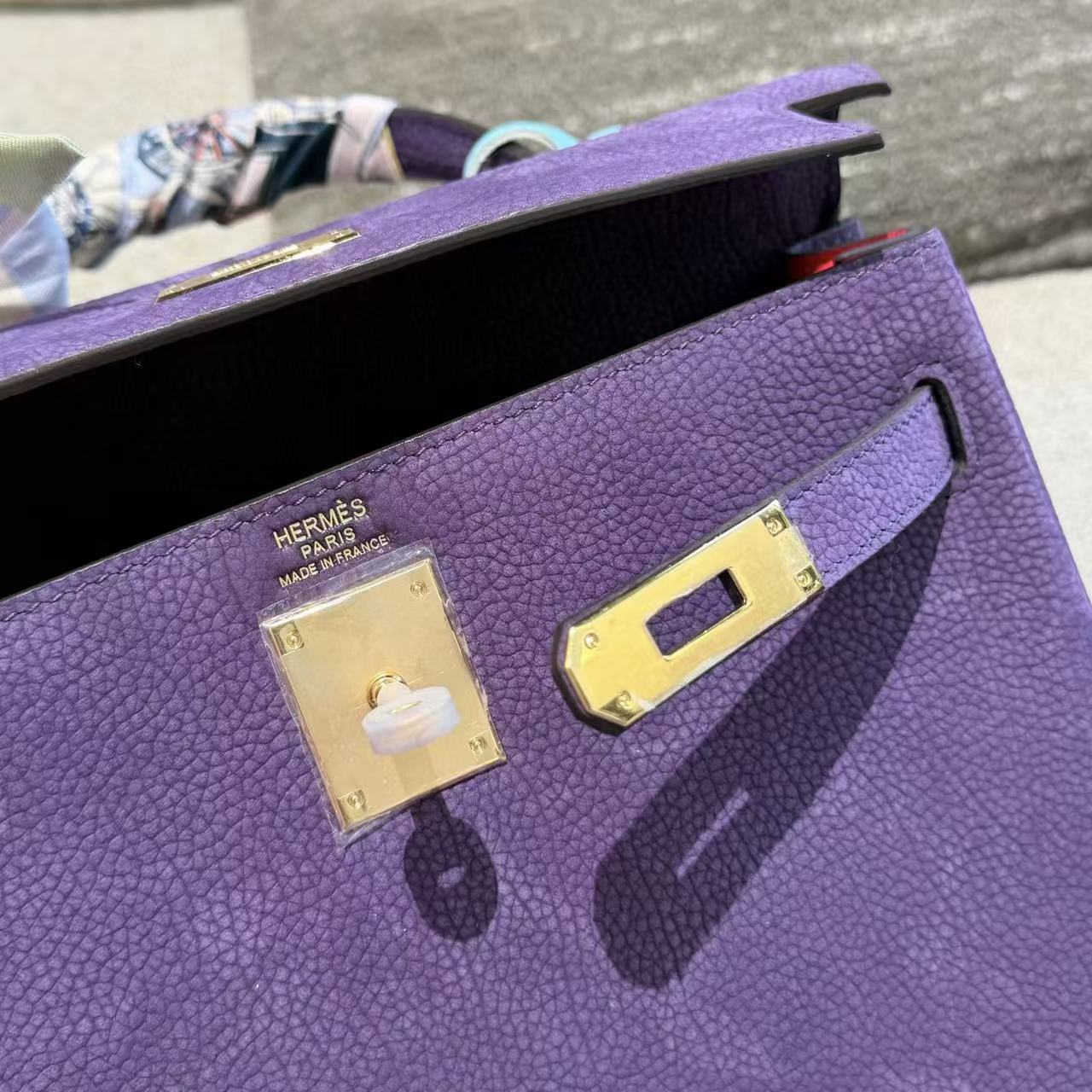 HERME5 Birkin kelly高品質の紫色のハンドバッグ【50％割引+送料無料】