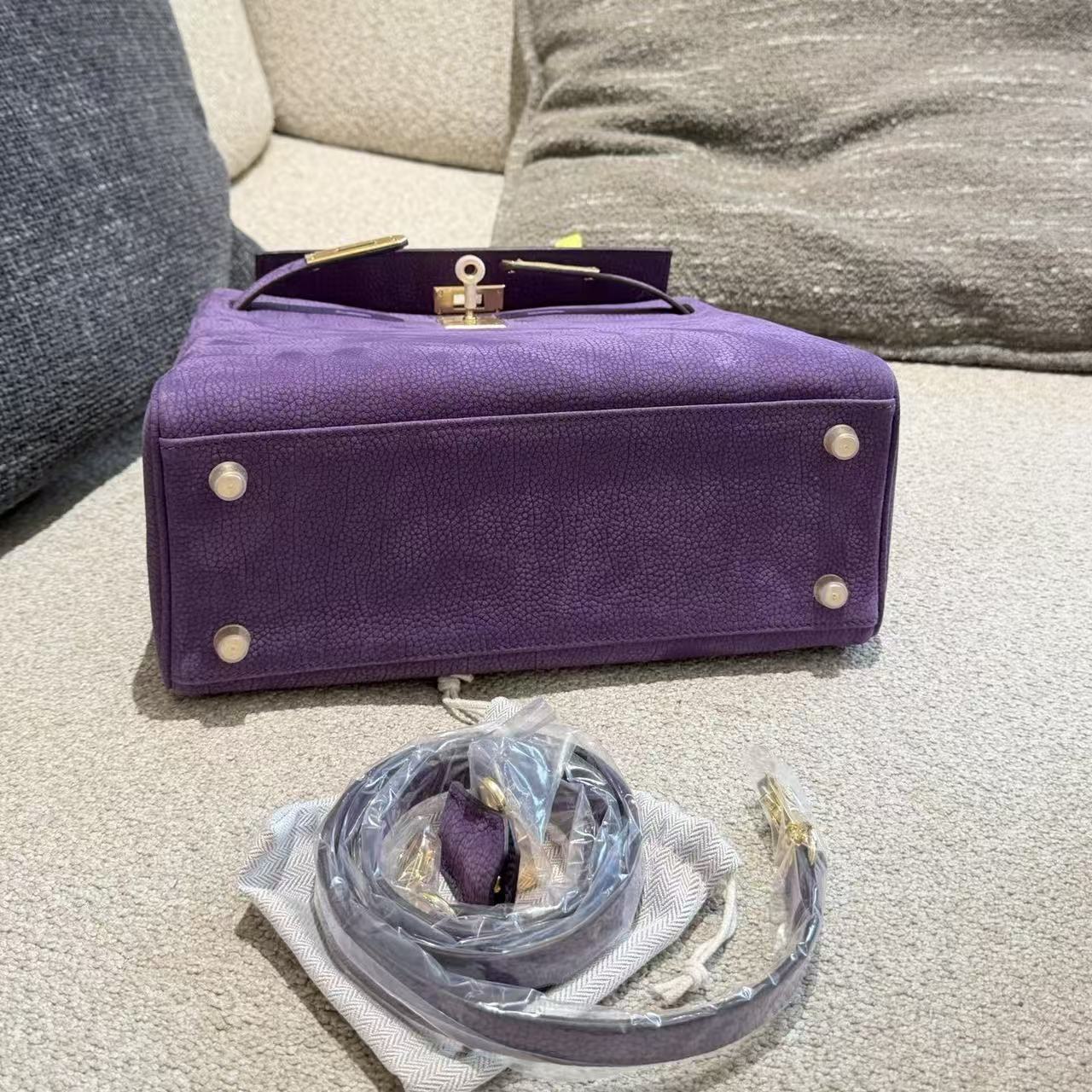 HERME5 Birkin kelly高品質の紫色のハンドバッグ【50％割引+送料無料】