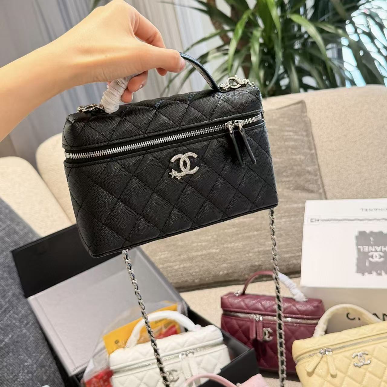 CHANE1 五芒星チェーンショルダー/クロスボディバッグ【50％割引+送料無料】