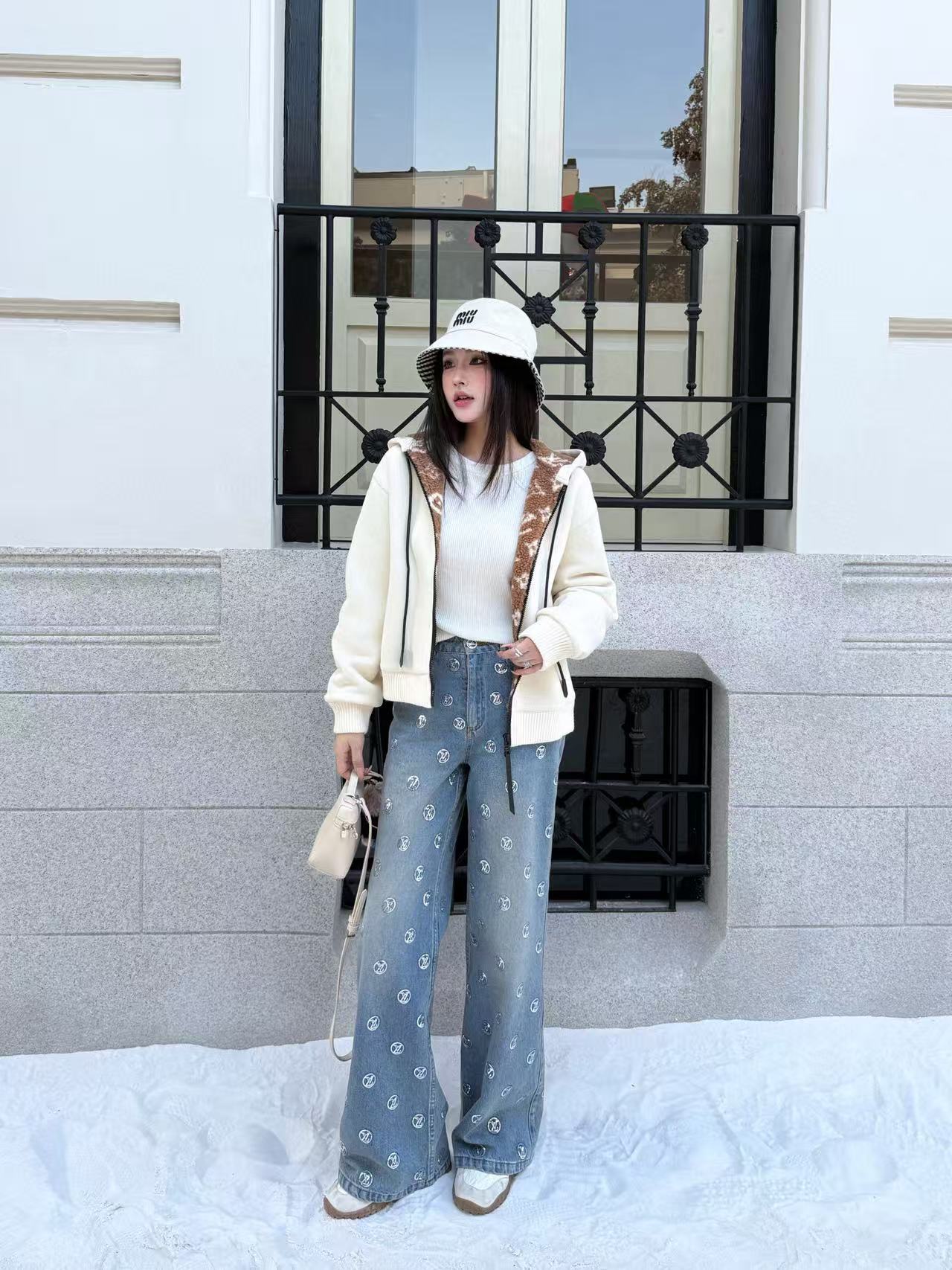 LVフード付きジャケット【50％割引+送料無料】