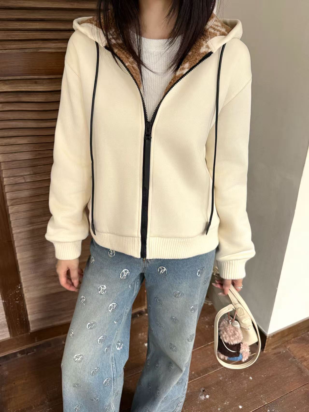 LVフード付きジャケット【50％割引+送料無料】