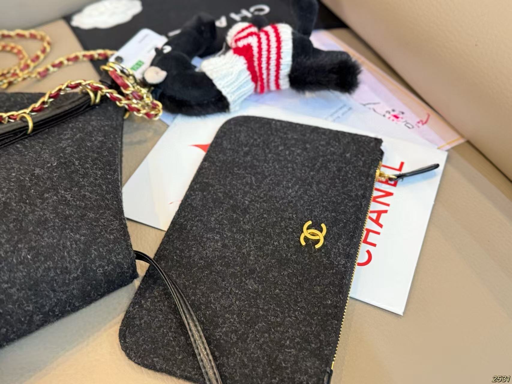 CHANE1 チェーンウールショッピングバッグ【50％割引+送料無料】