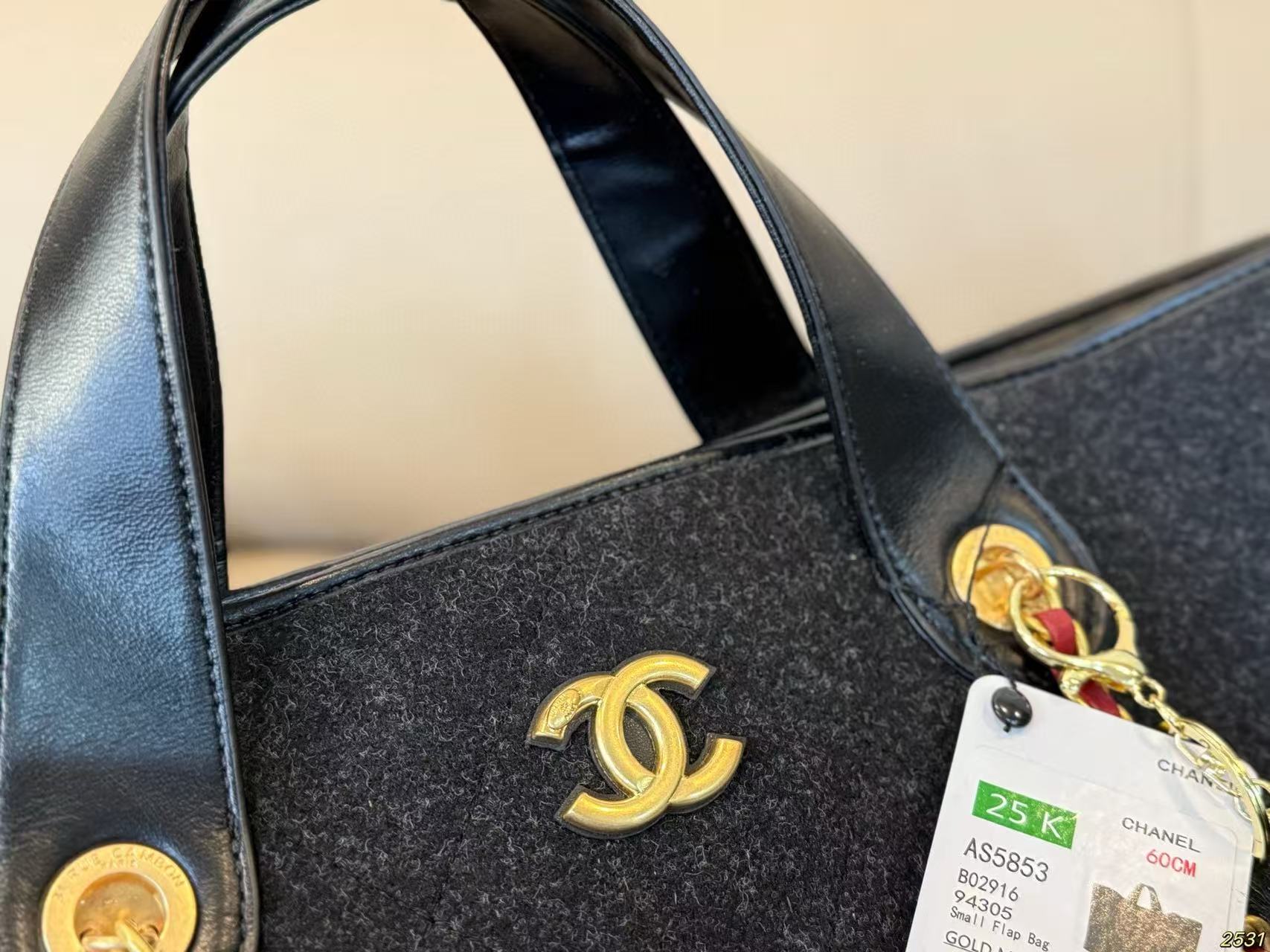 CHANE1 チェーンウールショッピングバッグ【50％割引+送料無料】