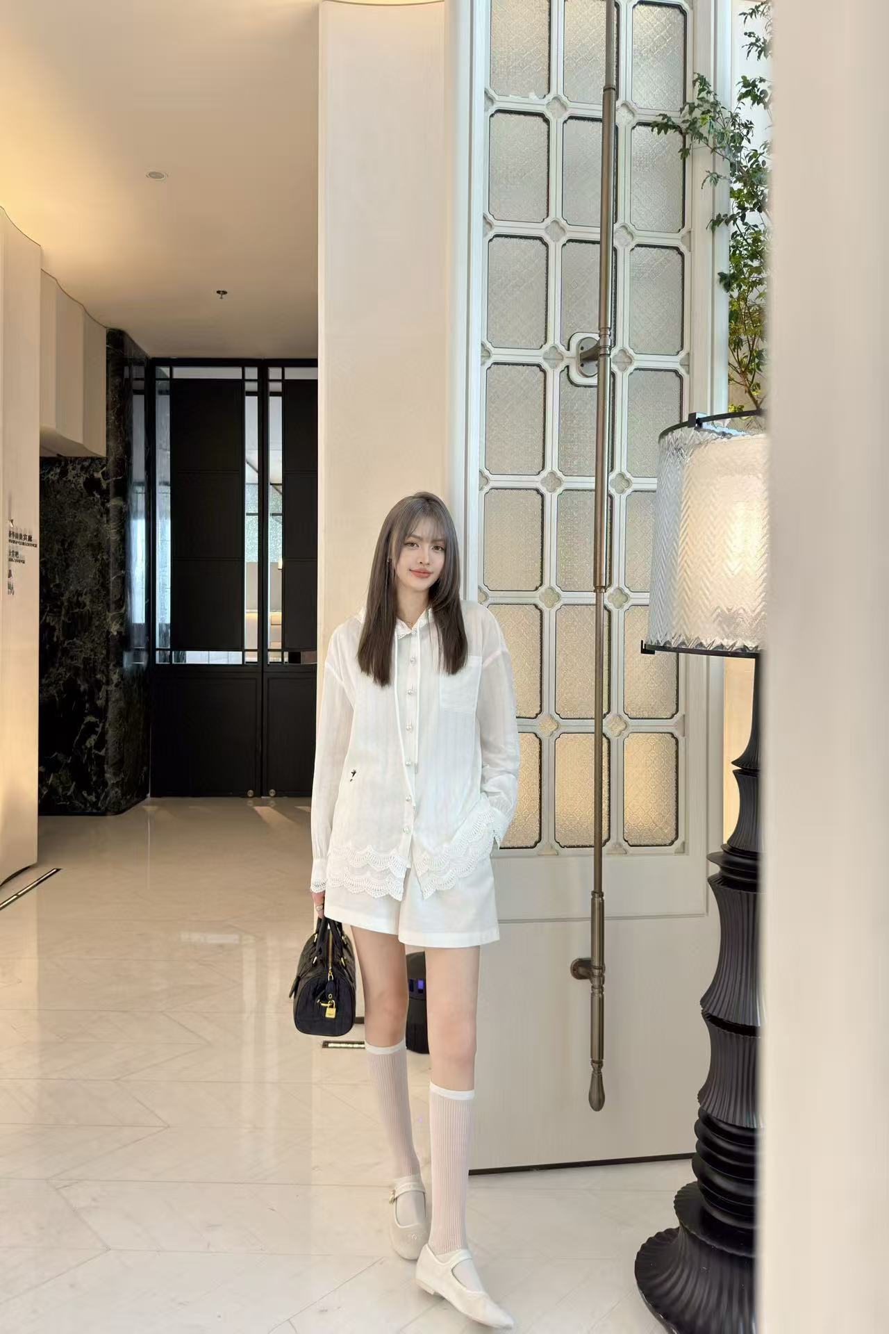 DIOR フード付きレースシャツ【50％割引+送料無料】