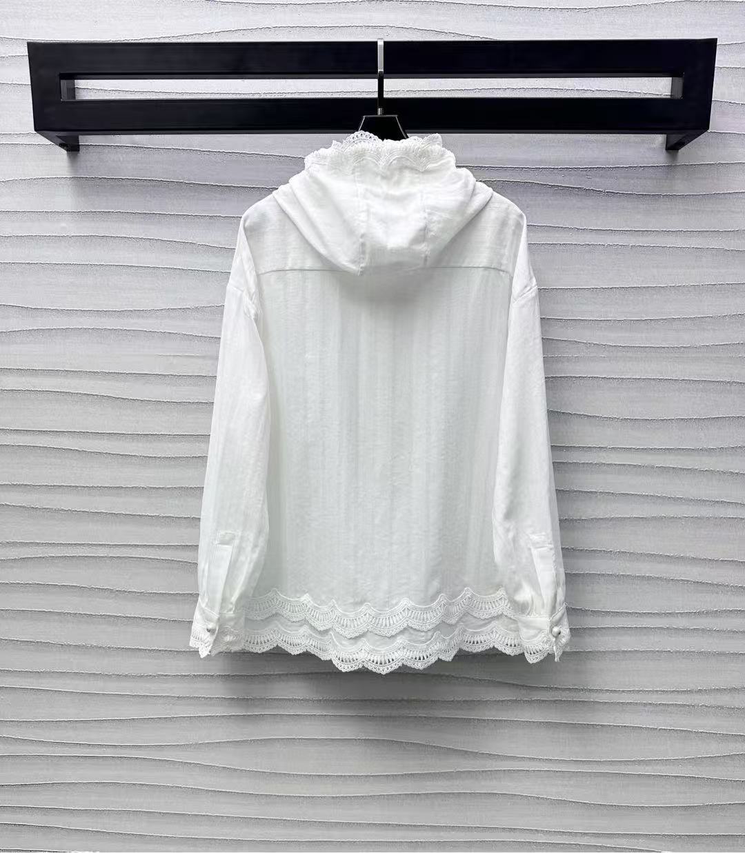 DIOR フード付きレースシャツ【50％割引+送料無料】