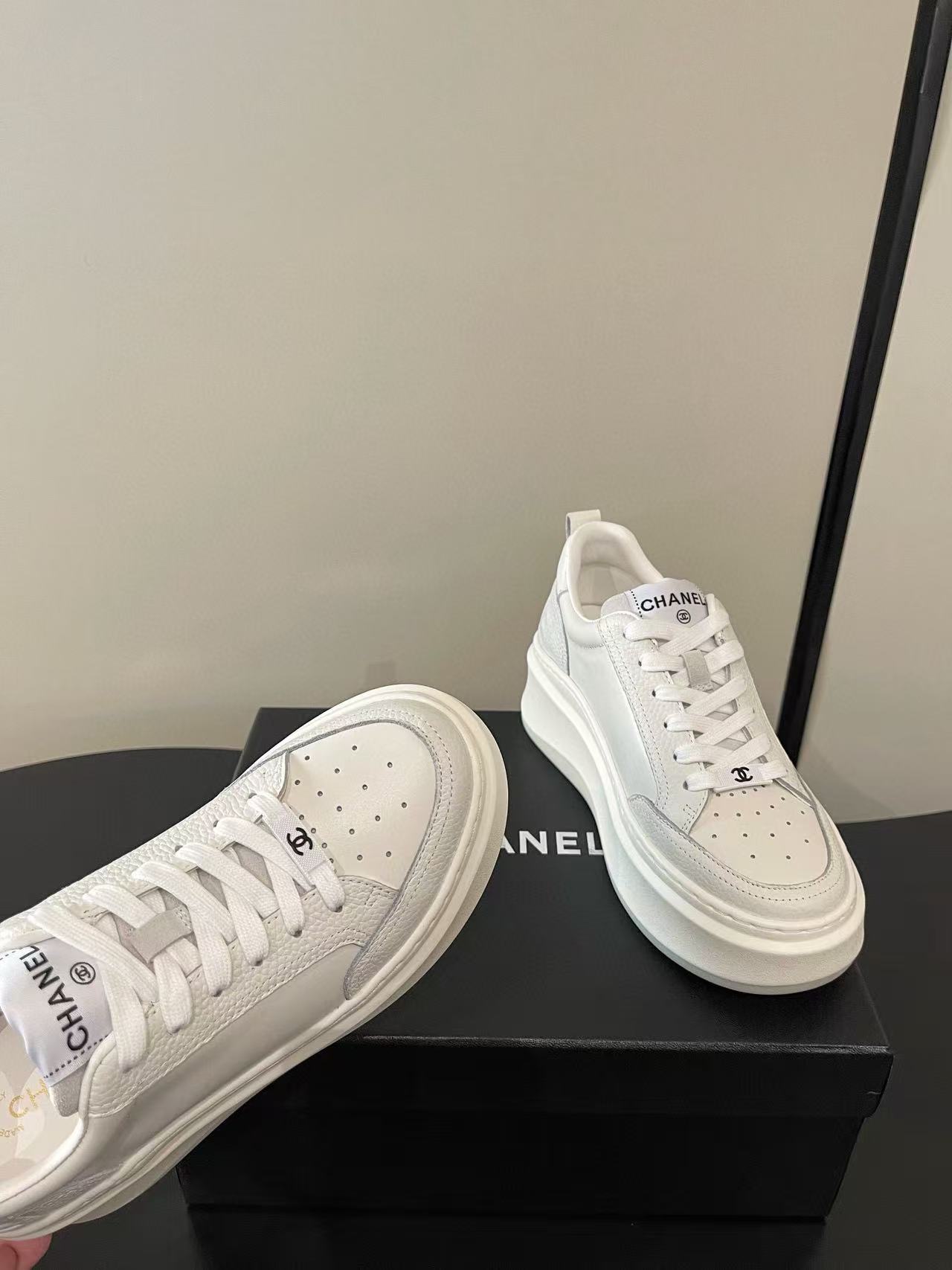 CHANE1 高品質レースアップカジュアルシューズ【50％割引+送料無料】