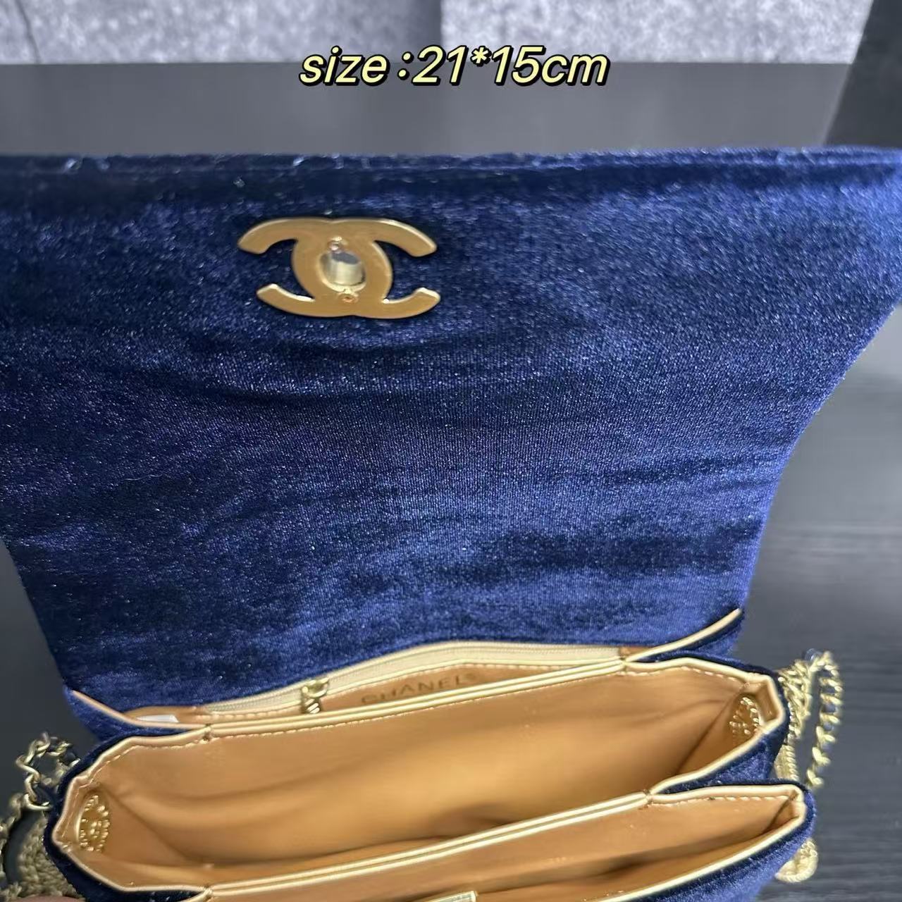 CHANE1 ベルベットチェーンショルダー/クロスボディバッグ【50％割引+送料無料】