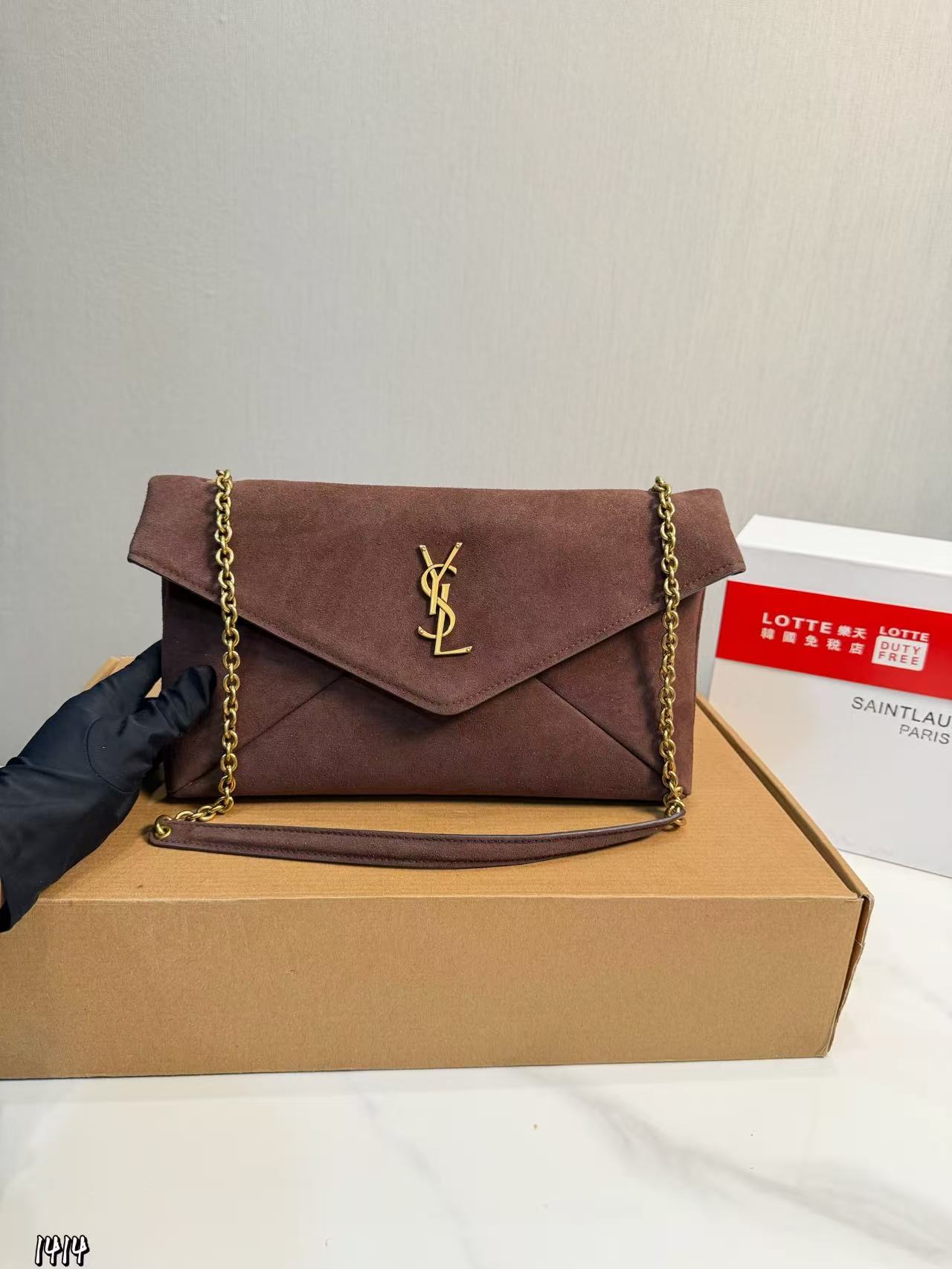 YSL ディアスキン チェーンバッグ【50％割引+送料無料】