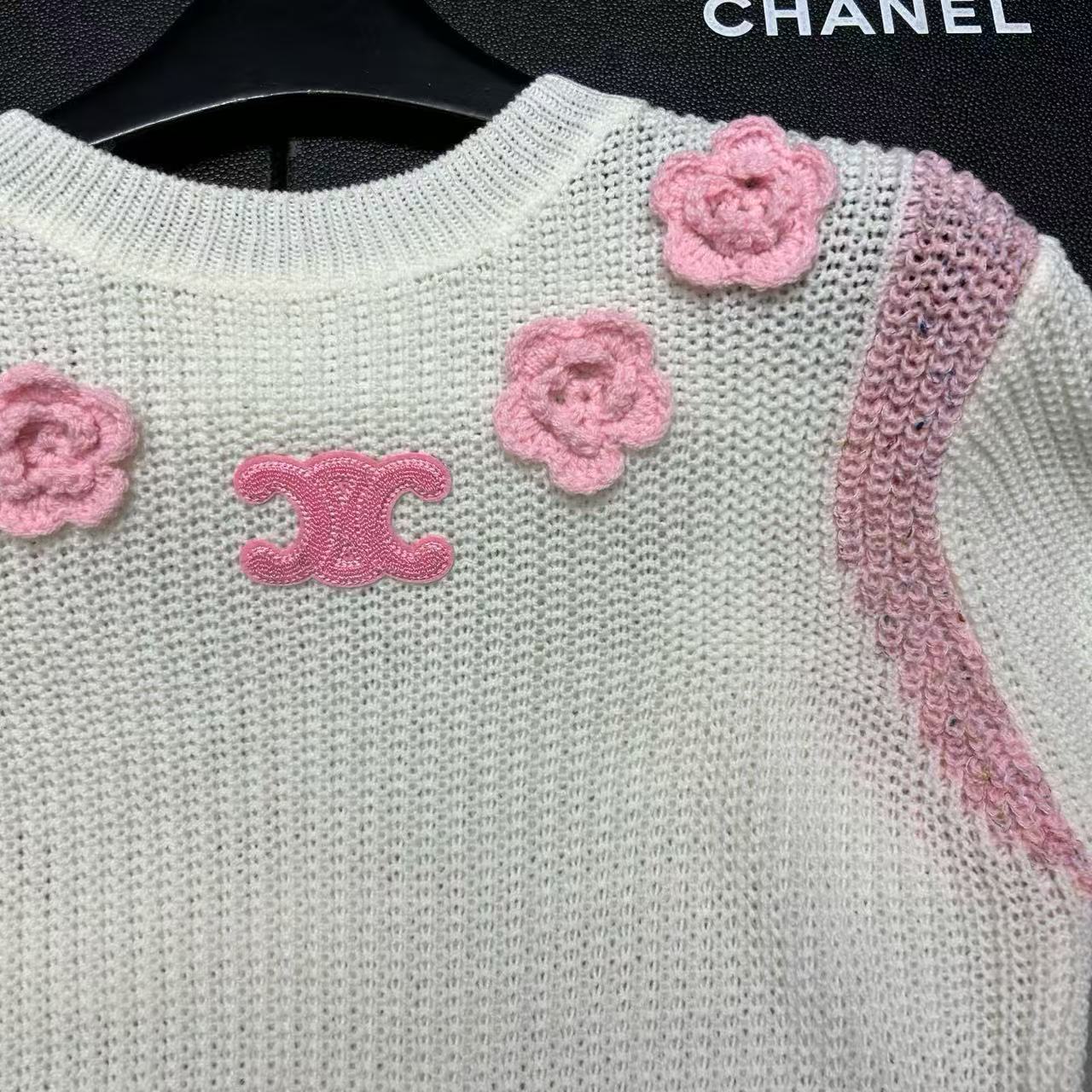 CEL1NE 凱旋門フローラル セーター【50％割引+送料無料】