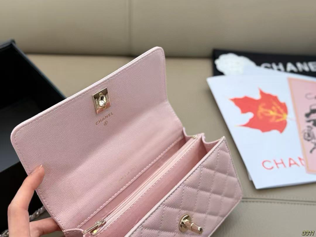 CHANE1 ピンクチェーンバッグ【50％割引+送料無料】