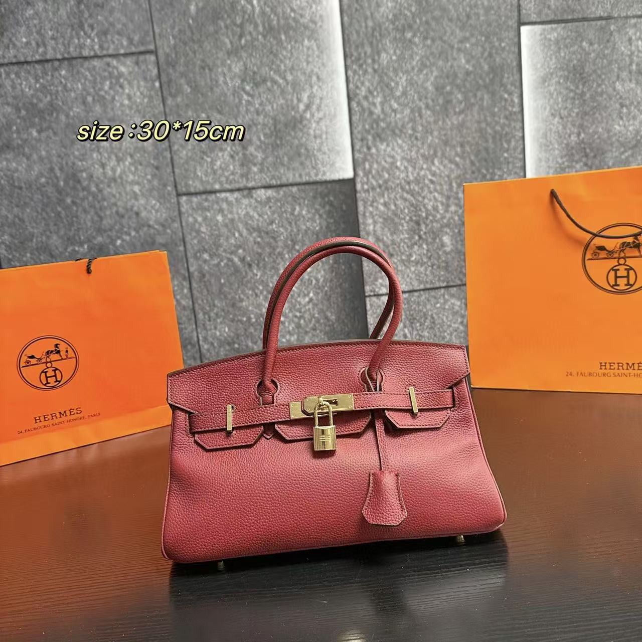 HERME5高品質Birkin牛革ハンドバッグ【50％割引+送料無料】