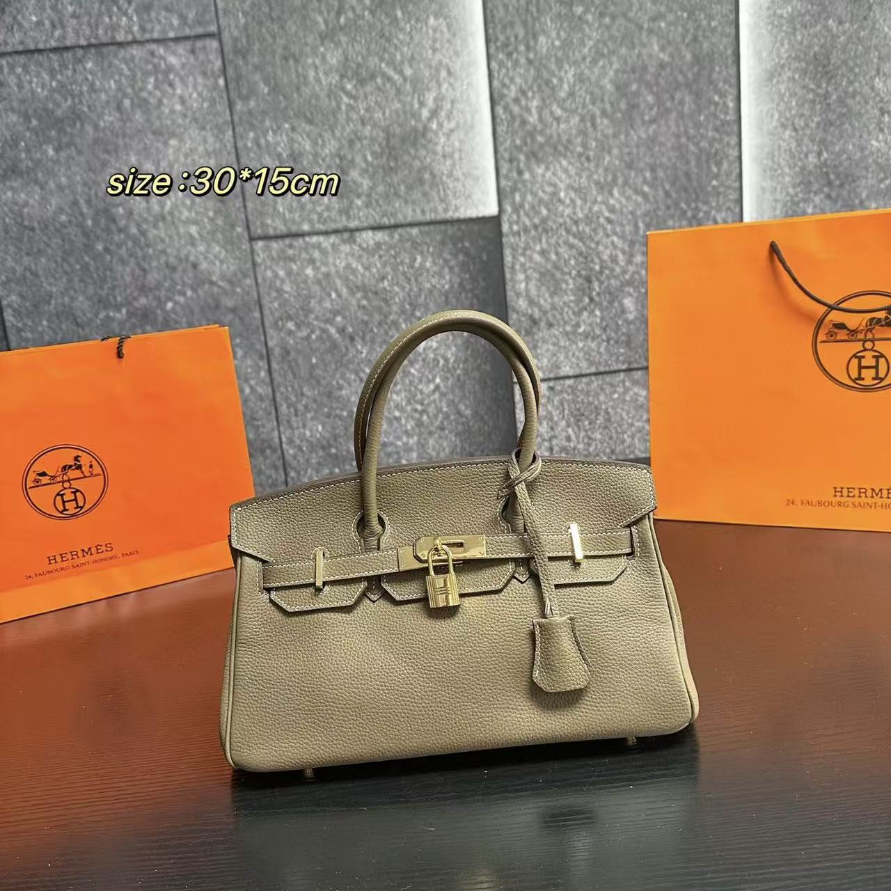 HERME5高品質Birkin牛革ハンドバッグ【50％割引+送料無料】