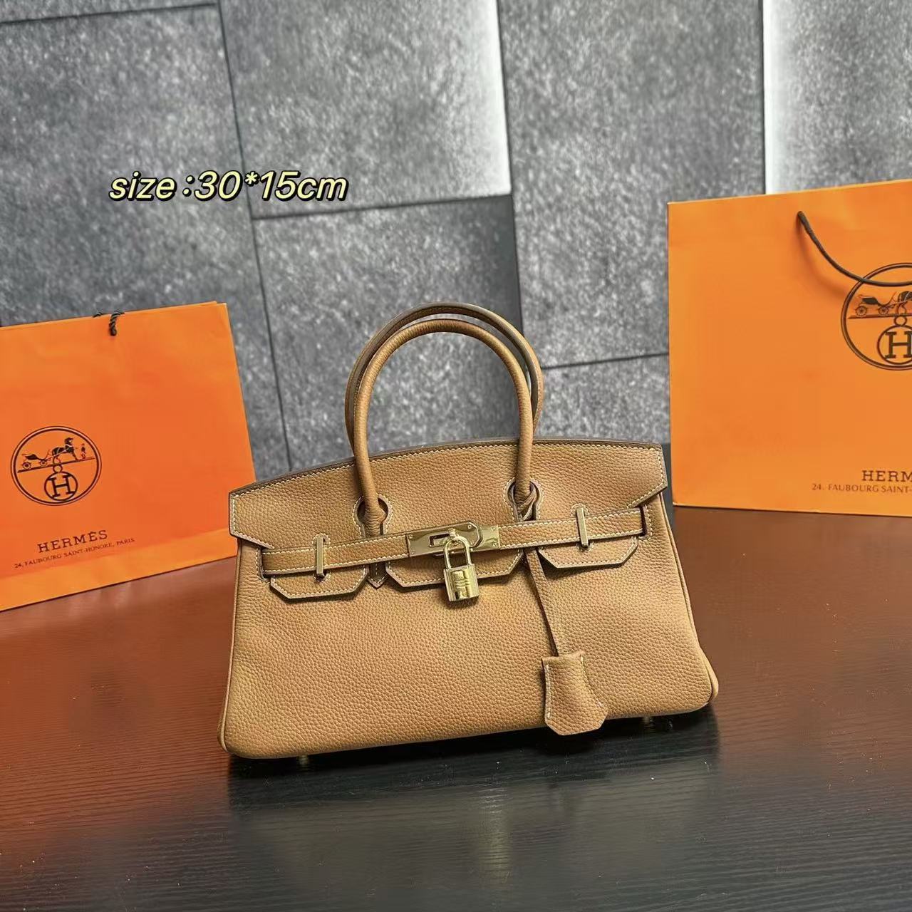 HERME5高品質Birkin牛革ハンドバッグ【50％割引+送料無料】