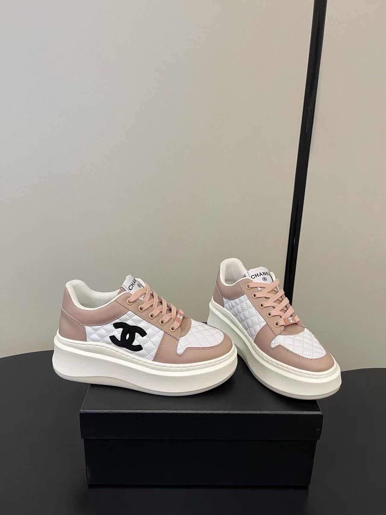 CHANE1 高品質ダブルCプラットフォームシューズ【50％割引+送料無料】