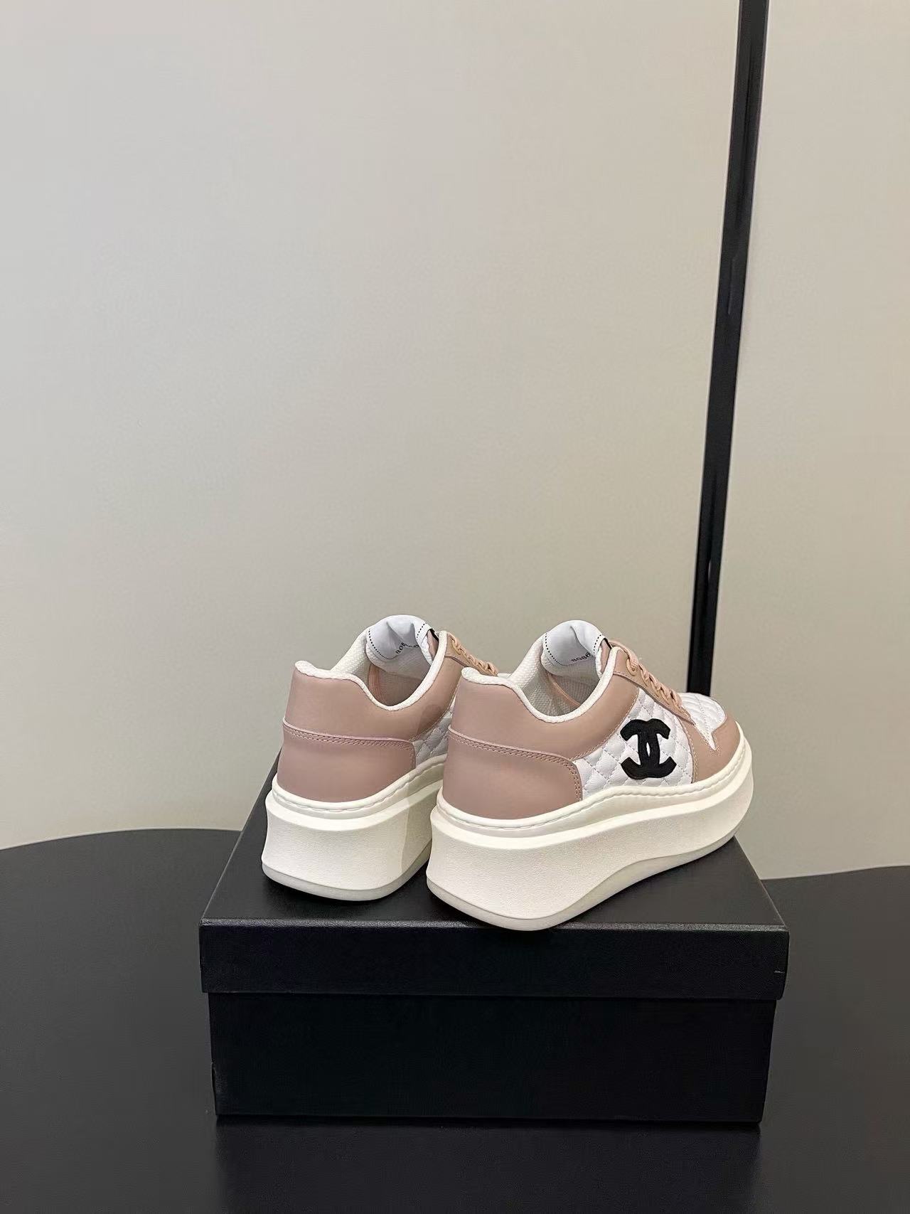 CHANE1 高品質ダブルCプラットフォームシューズ【50％割引+送料無料】