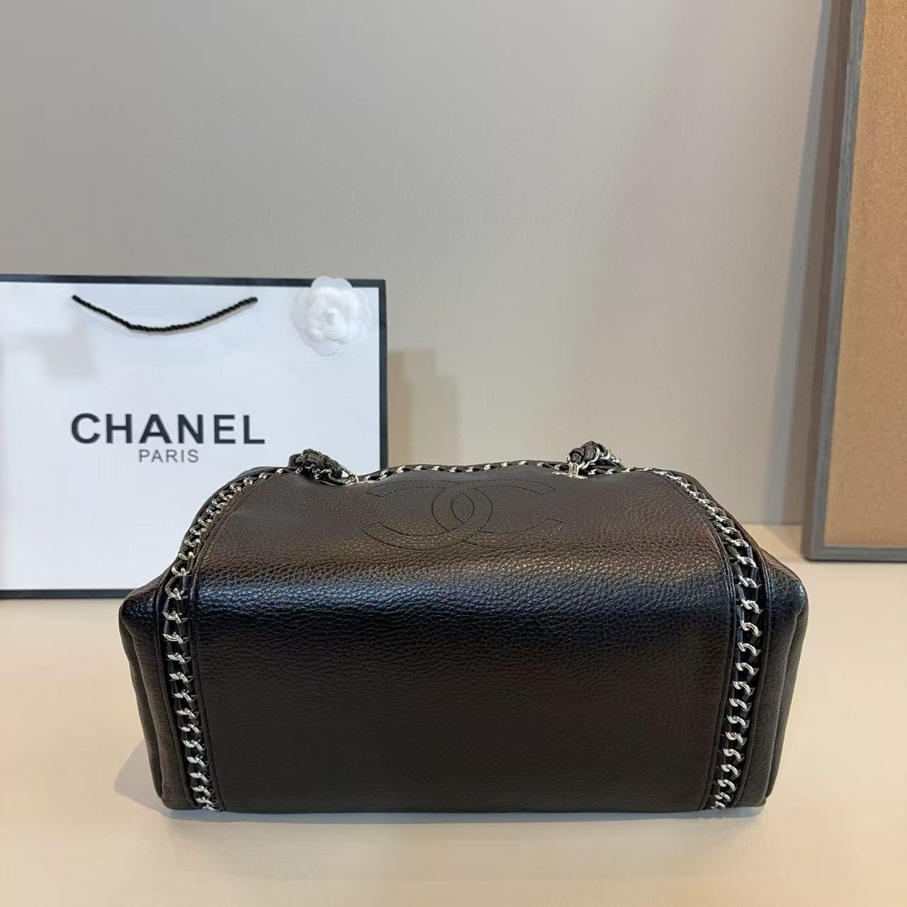 CHANE1 ダブルC チェーンショルダーバッグ【50％割引+送料無料】