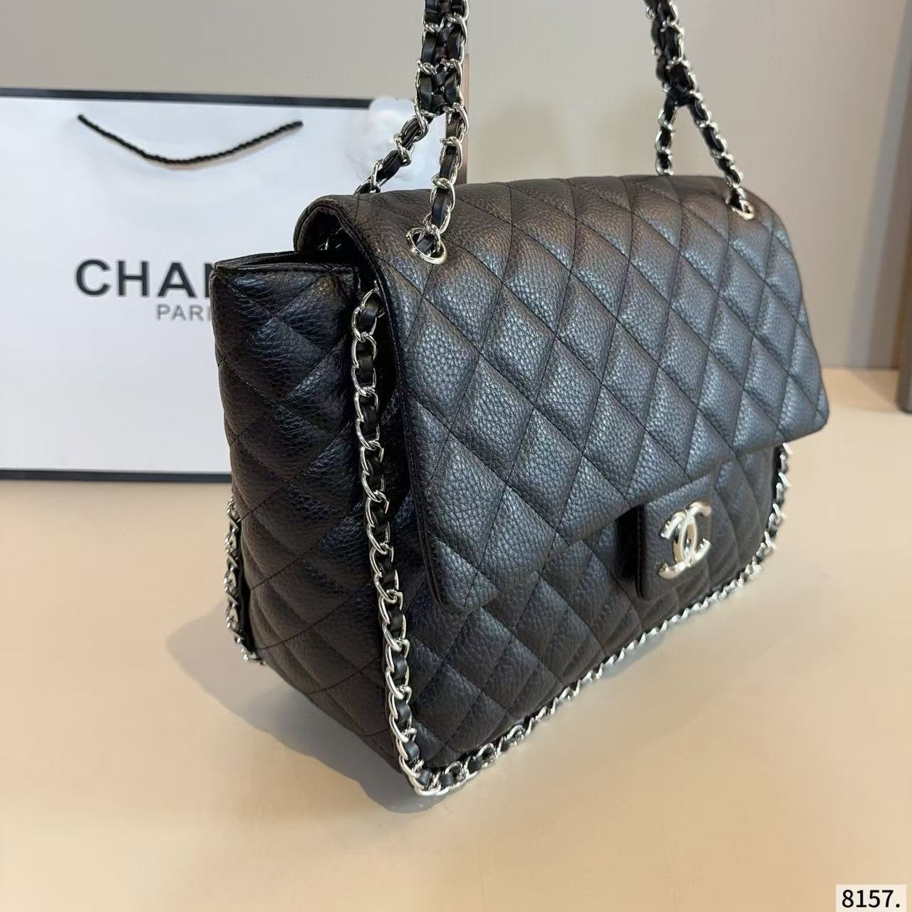 CHANE1 チェーンショルダーバッグ【50％割引+送料無料】