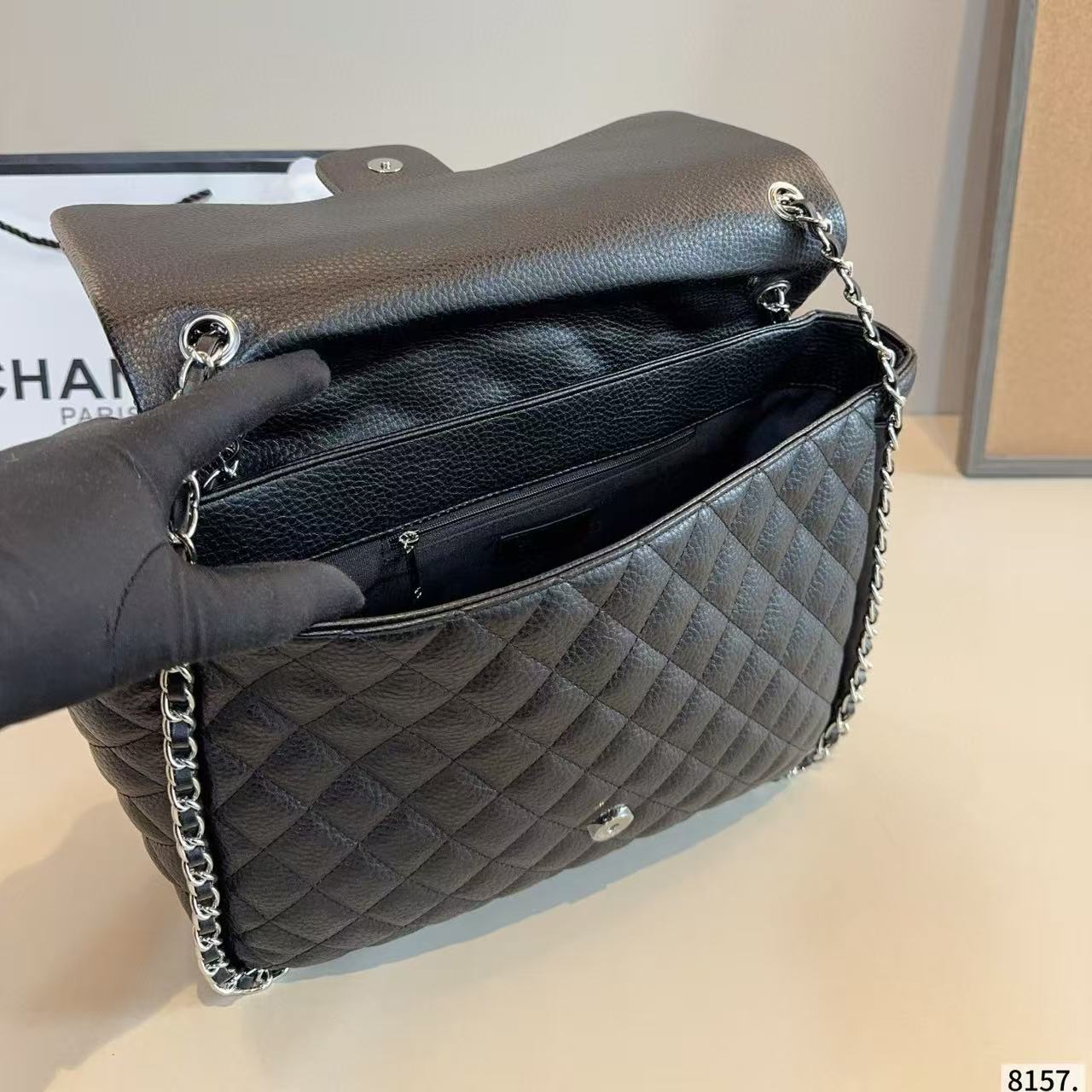 CHANE1 チェーンショルダーバッグ【50％割引+送料無料】