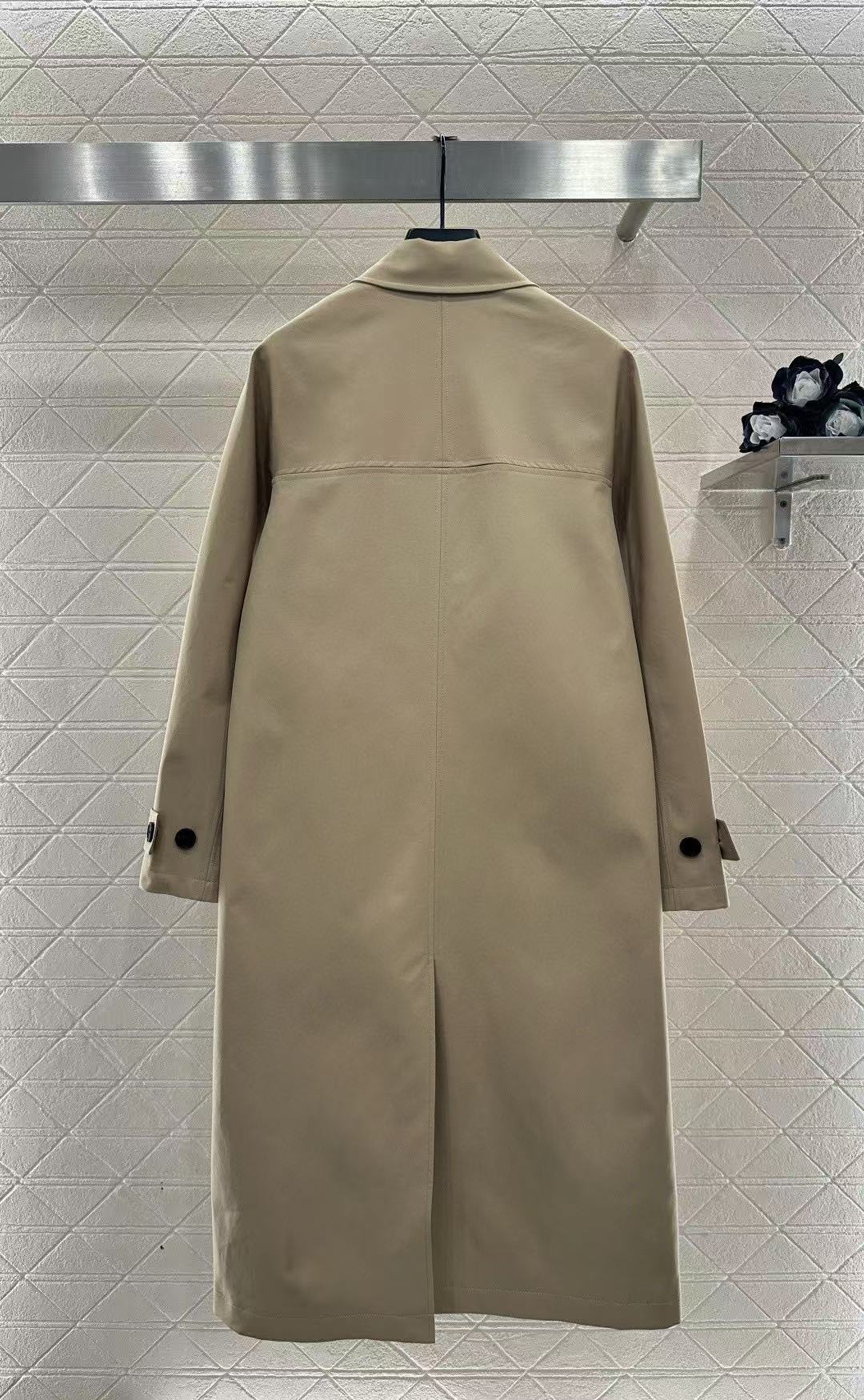 DIORのダブルブレストコート＋スカーフ【50％割引+送料無料】