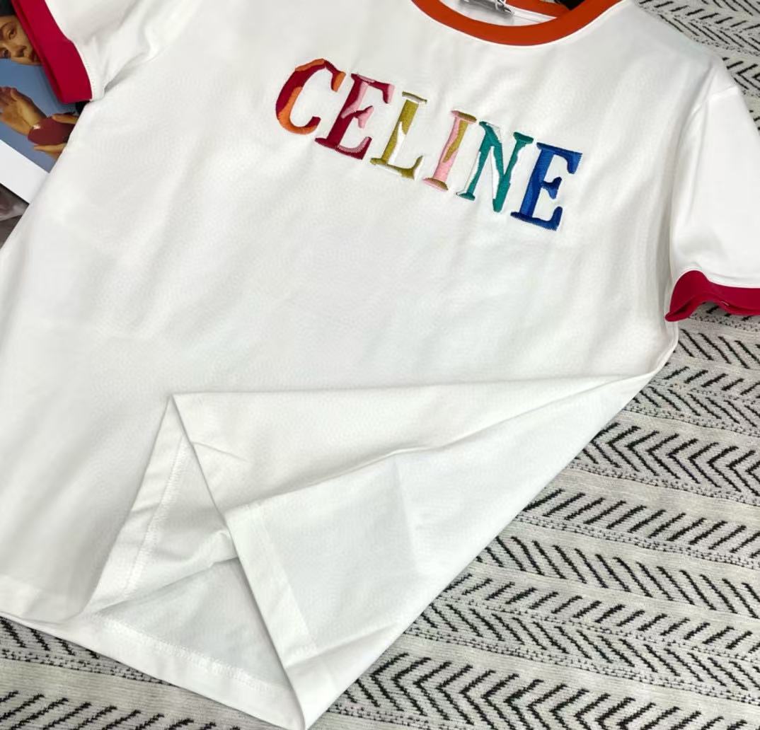 CEL1NE カラフルレターTシャツ【50％割引+送料無料】