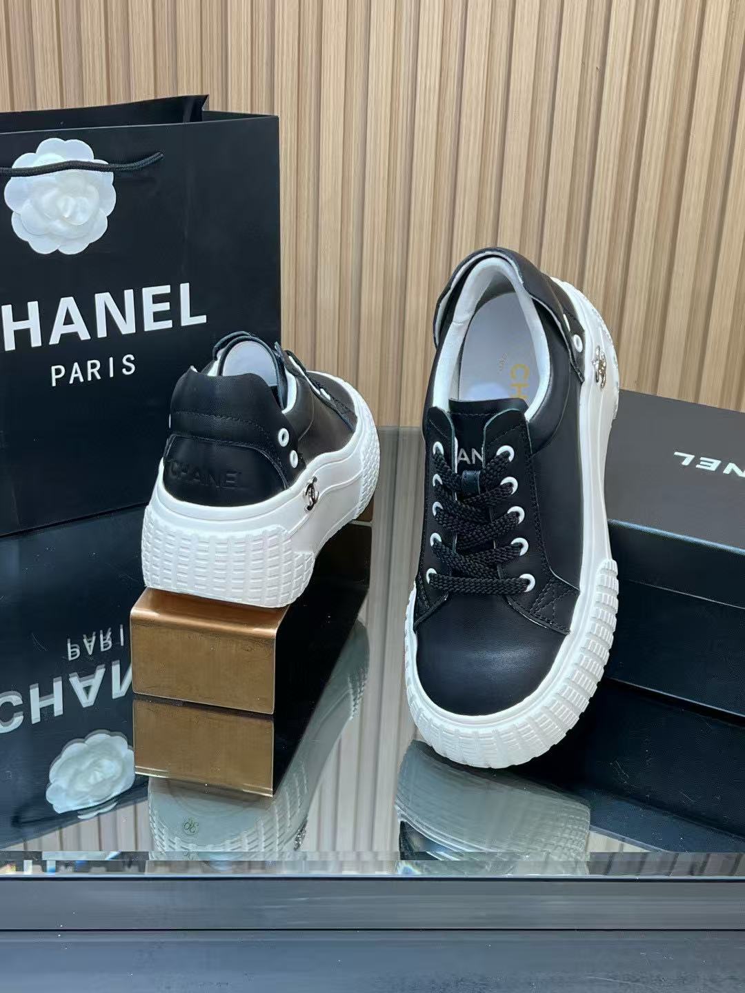 CHANE1 高品質パンダ厚底カジュアルシューズ【50％割引+送料無料】