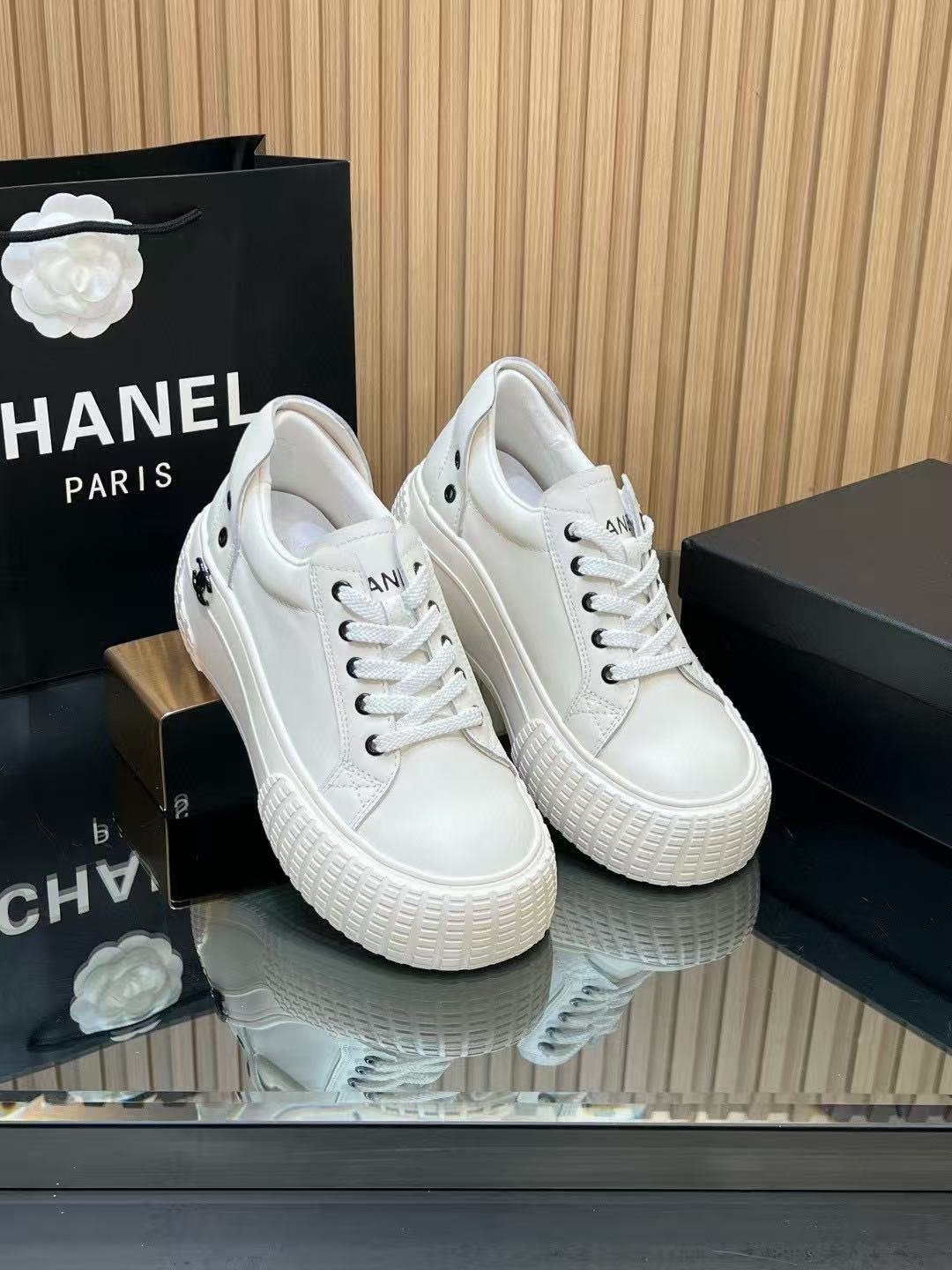 CHANE1 高品質パンダ厚底カジュアルシューズ【50％割引+送料無料】