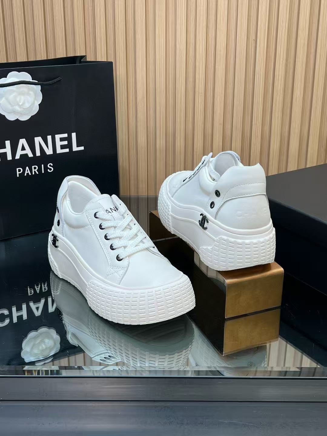 CHANE1 高品質パンダ厚底カジュアルシューズ【50％割引+送料無料】