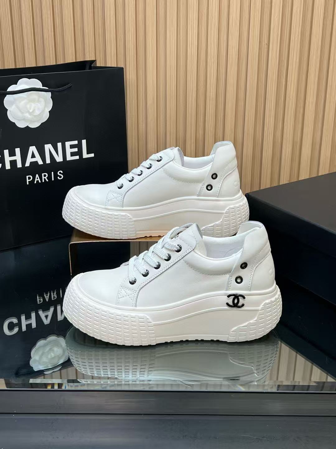 CHANE1 高品質パンダ厚底カジュアルシューズ【50％割引+送料無料】