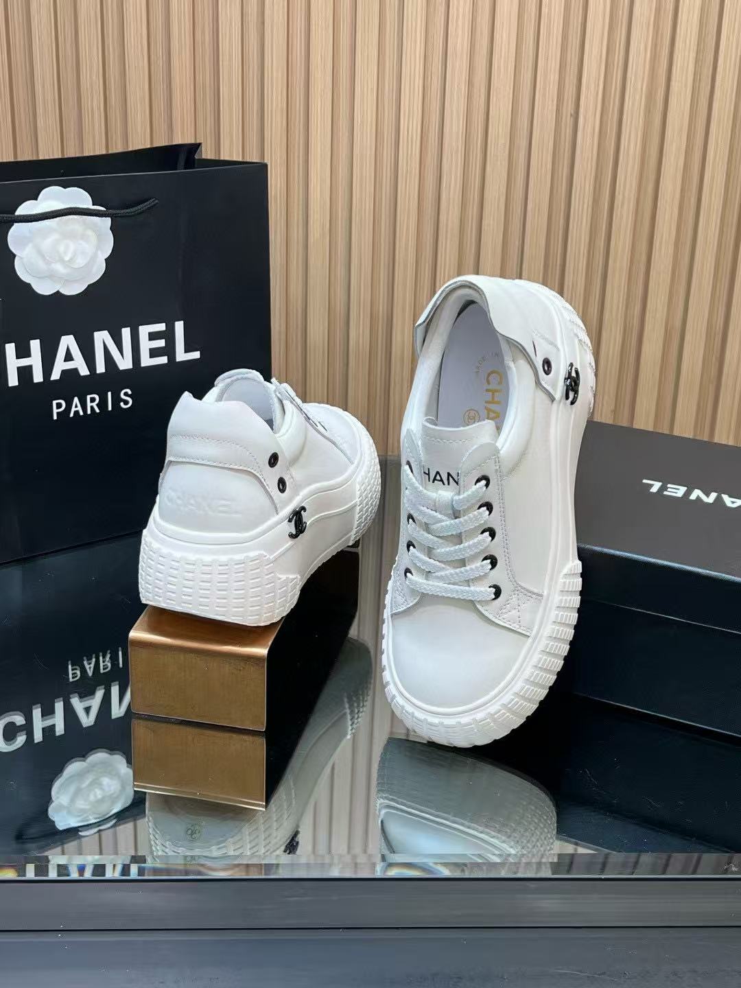 CHANE1 高品質パンダ厚底カジュアルシューズ【50％割引+送料無料】