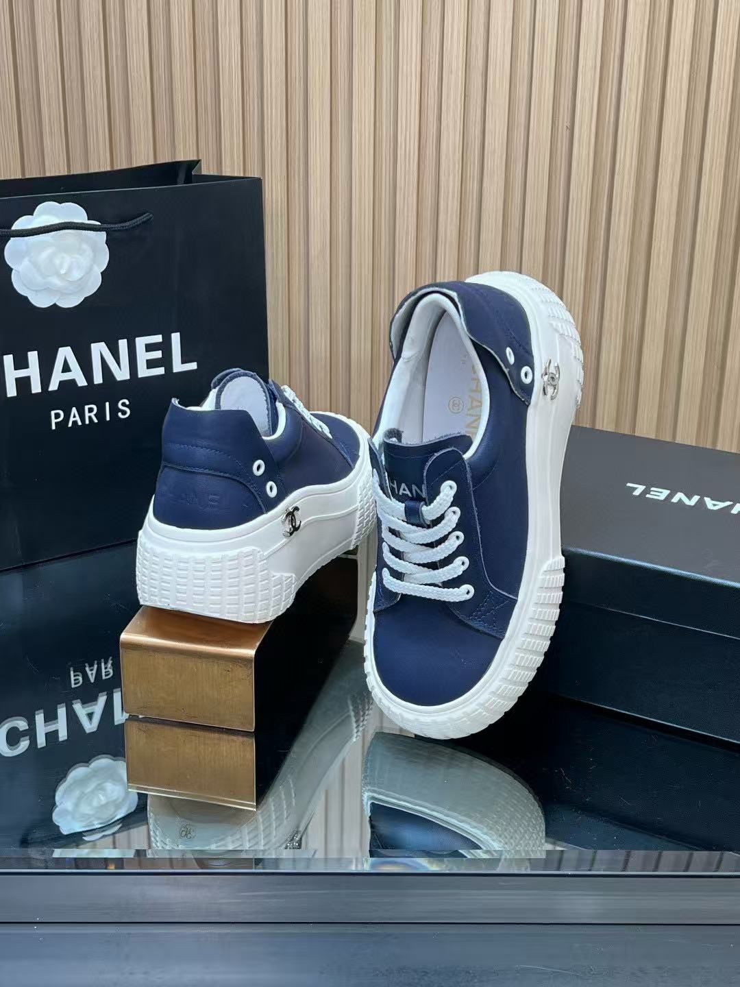 CHANE1 高品質パンダ厚底カジュアルシューズ【50％割引+送料無料】