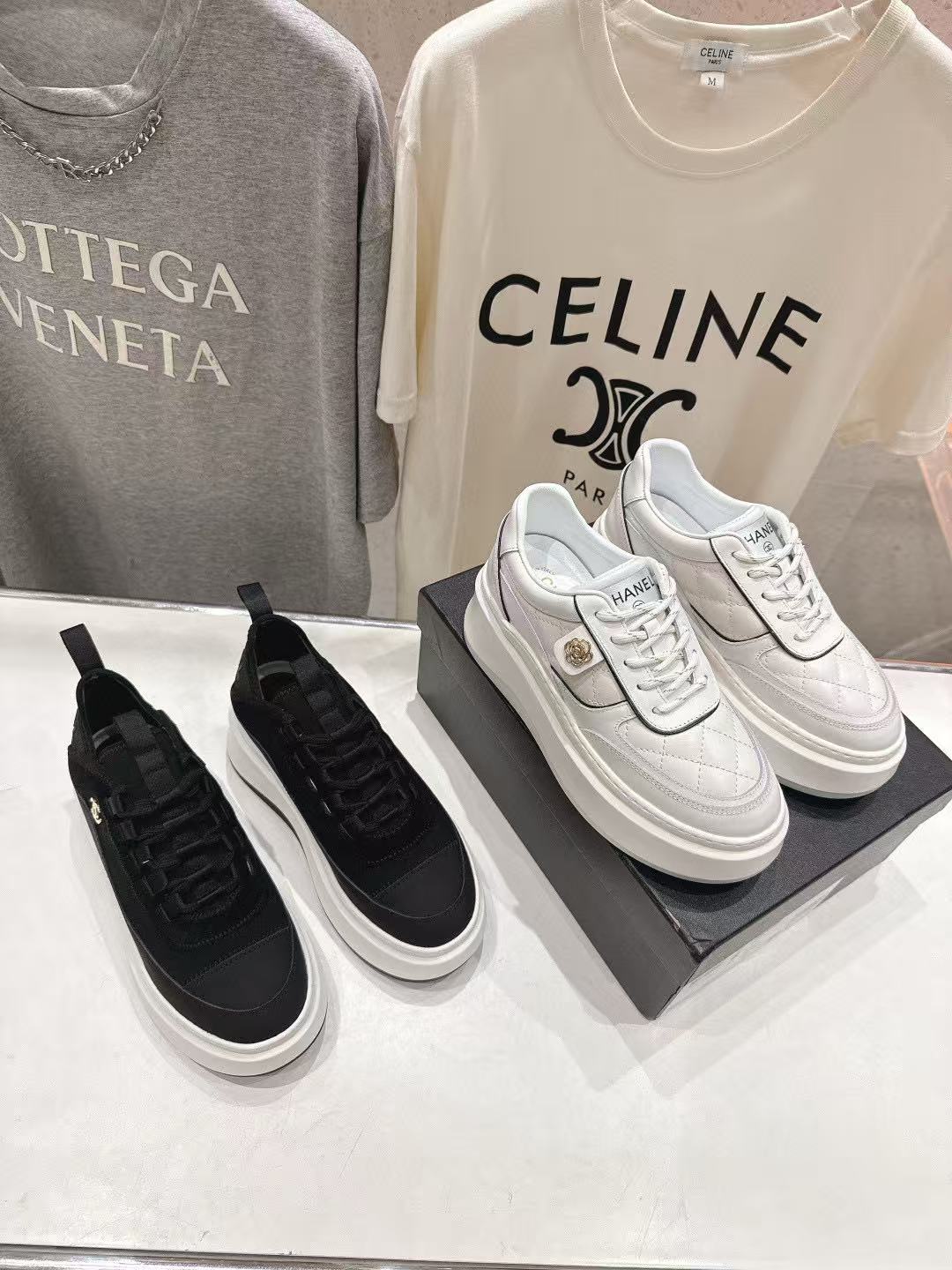 CHANE1 高品質厚底パンダカジュアルシューズ【50％割引+送料無料】