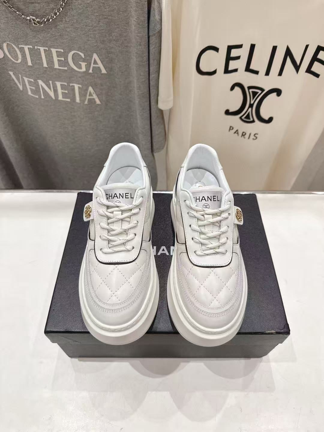 CHANE1 高品質厚底パンダカジュアルシューズ【50％割引+送料無料】