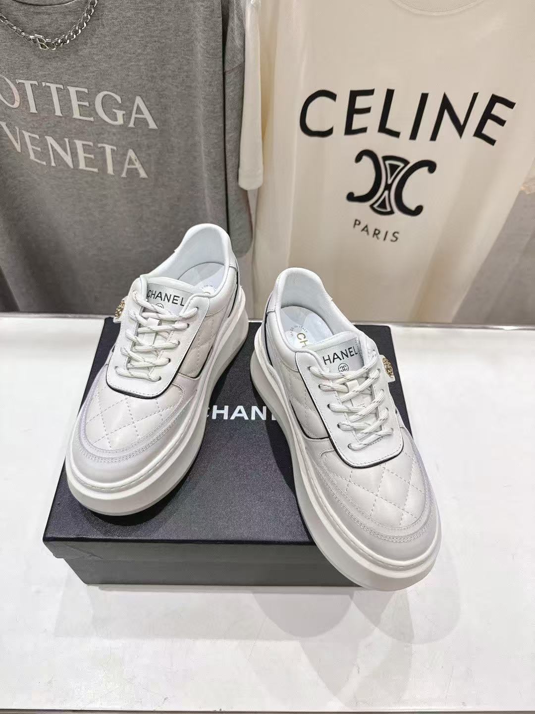 CHANE1 高品質厚底パンダカジュアルシューズ【50％割引+送料無料】